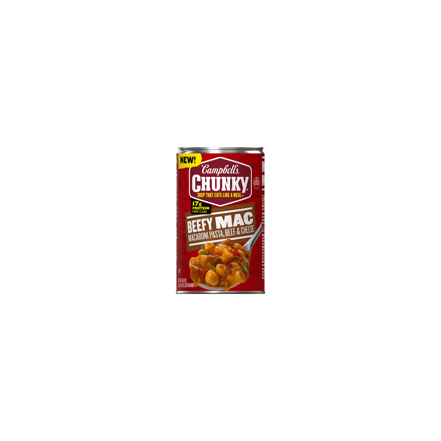 Campbell's Chunky Beefy Mac Soup - 18.8 Ounce Image 1 of 2