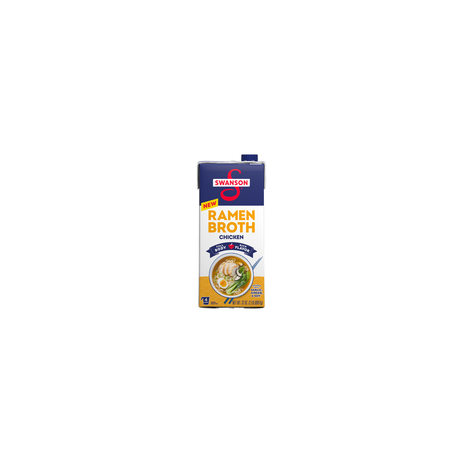 Swanson Ramen Chicken Broth - 32 Ounce Image 1 of 2