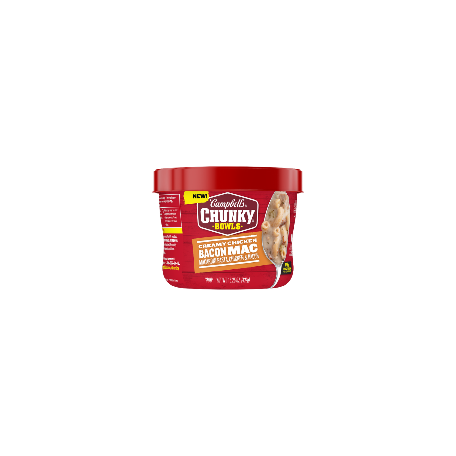 Campbell's Chunky Creamy Chicken Bacon Mac - 15.25 Ounce Image 1 of 4