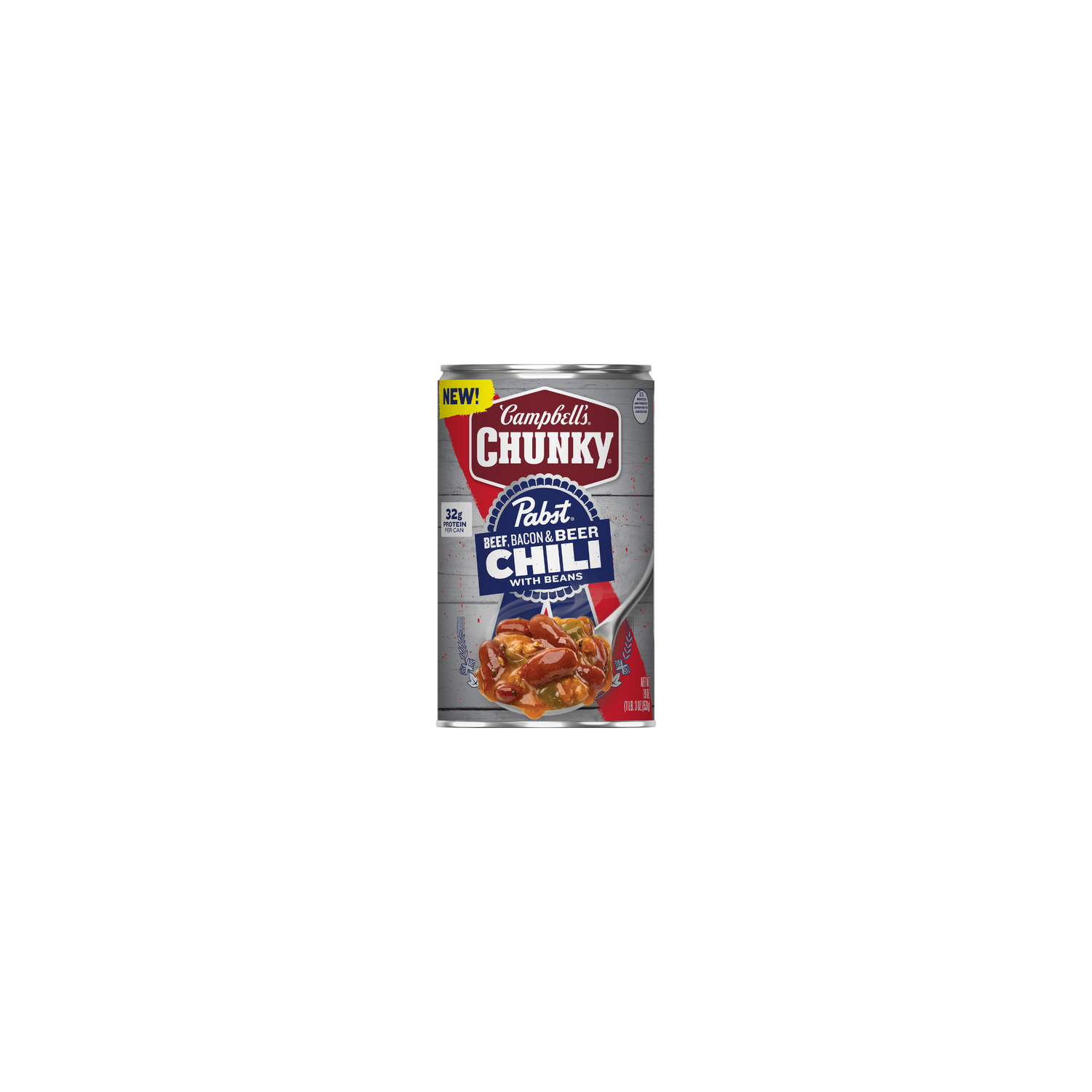 Campbell's Chunky Beef, Bacon And Beer Chili With Beans - 19 Ounce Image 1 of 4