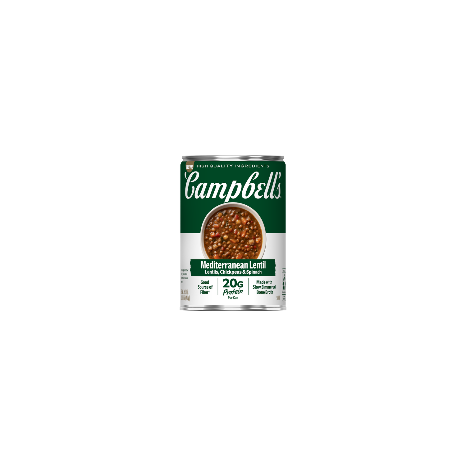 Campbell's Ready to Serve Protein Mediterranean Lentil Soup - 16.3 Ounce Image 1 of 4