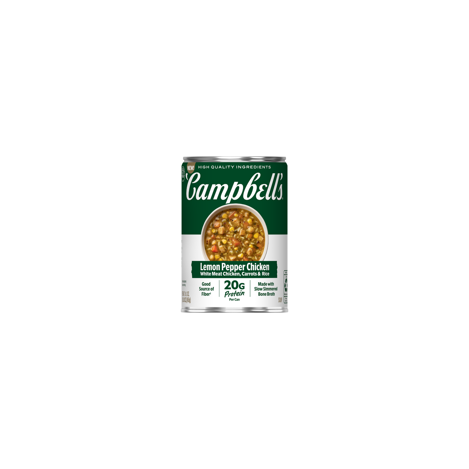 Campbell's Ready to Serve Protein Lemon Pepper Chicken Soup - 16.1 Ounce Image 1 of 4