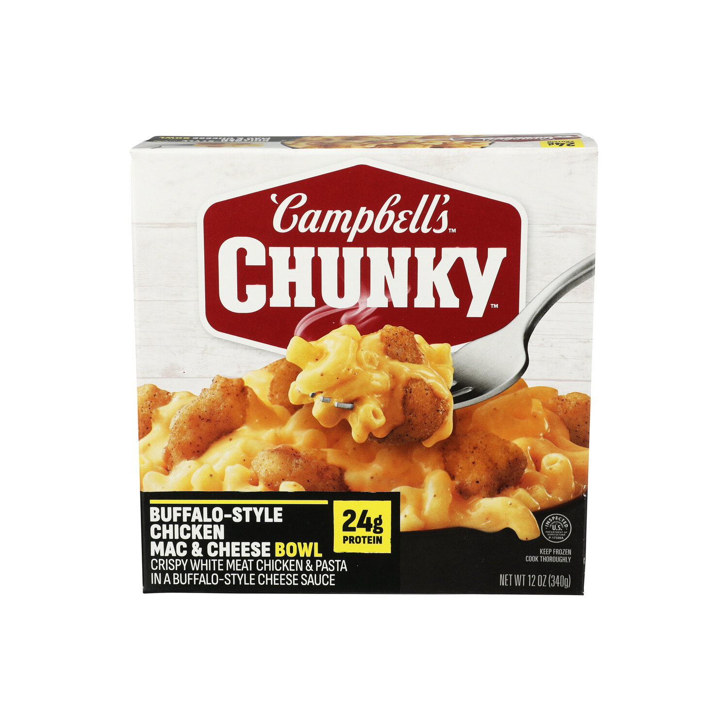 Campbell's Chunky Buffalo-Style Chicken Mac & Cheese Bowl - 12 Ounce Image 1 of 4