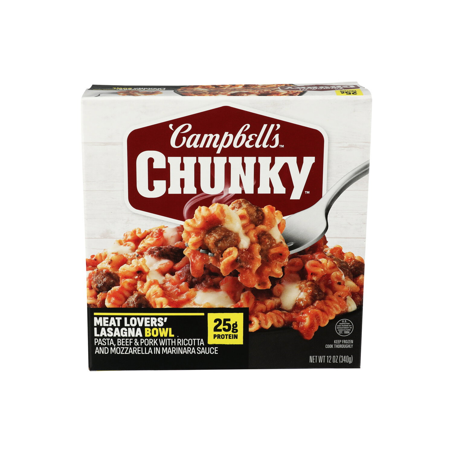 Swanson Chunky Meat Lovers Lasagna Bowl - 12 Ounce Image 1 of 4