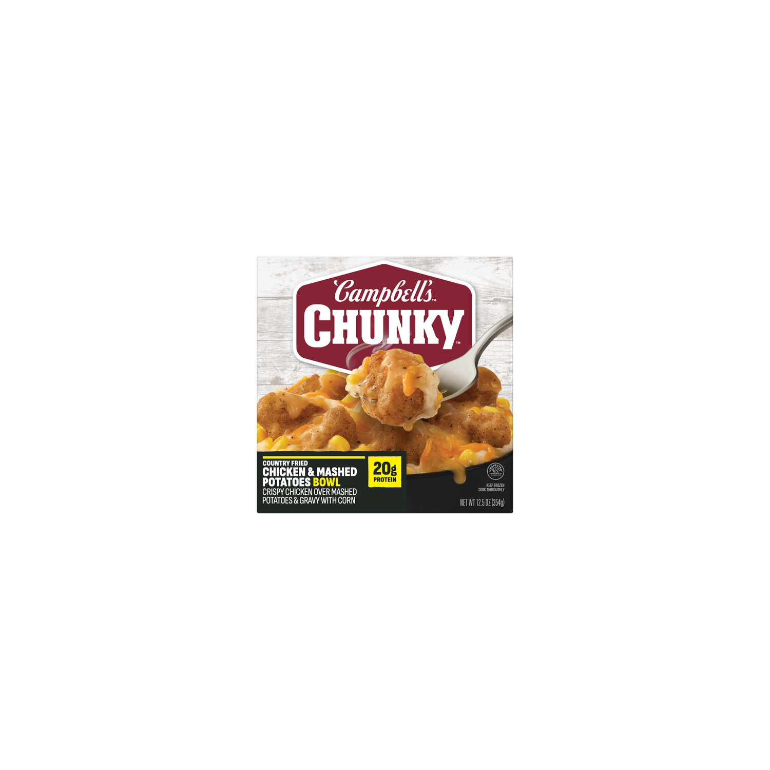 Campbell's Chunky Country Fried Chicken With Mashed Potatoes Bowl - 12.5 Ounce Image 1 of 4