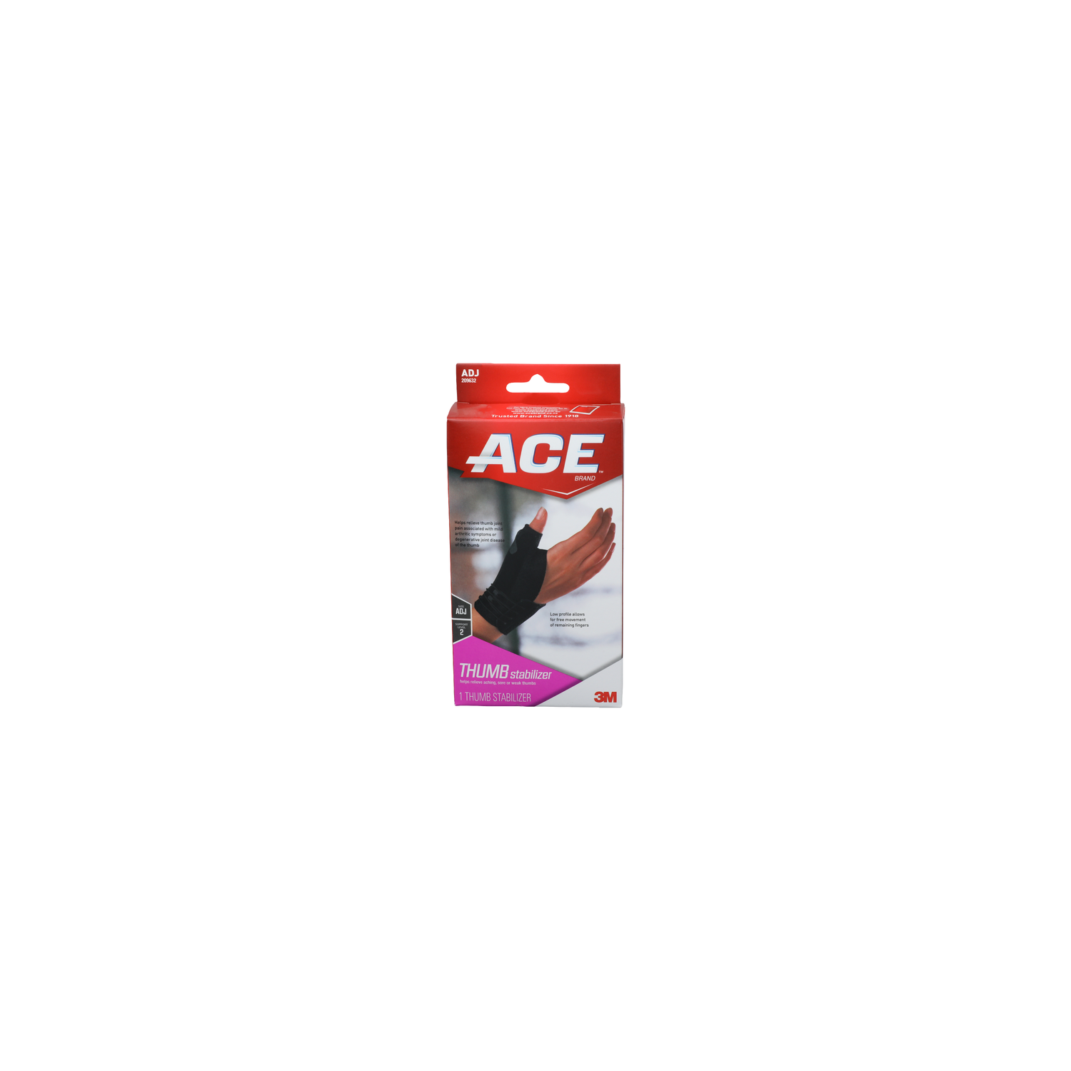 Ace Brand Size Adj Support Level 2 Thumb Stabilizer - 1 Count Image 1 of 2