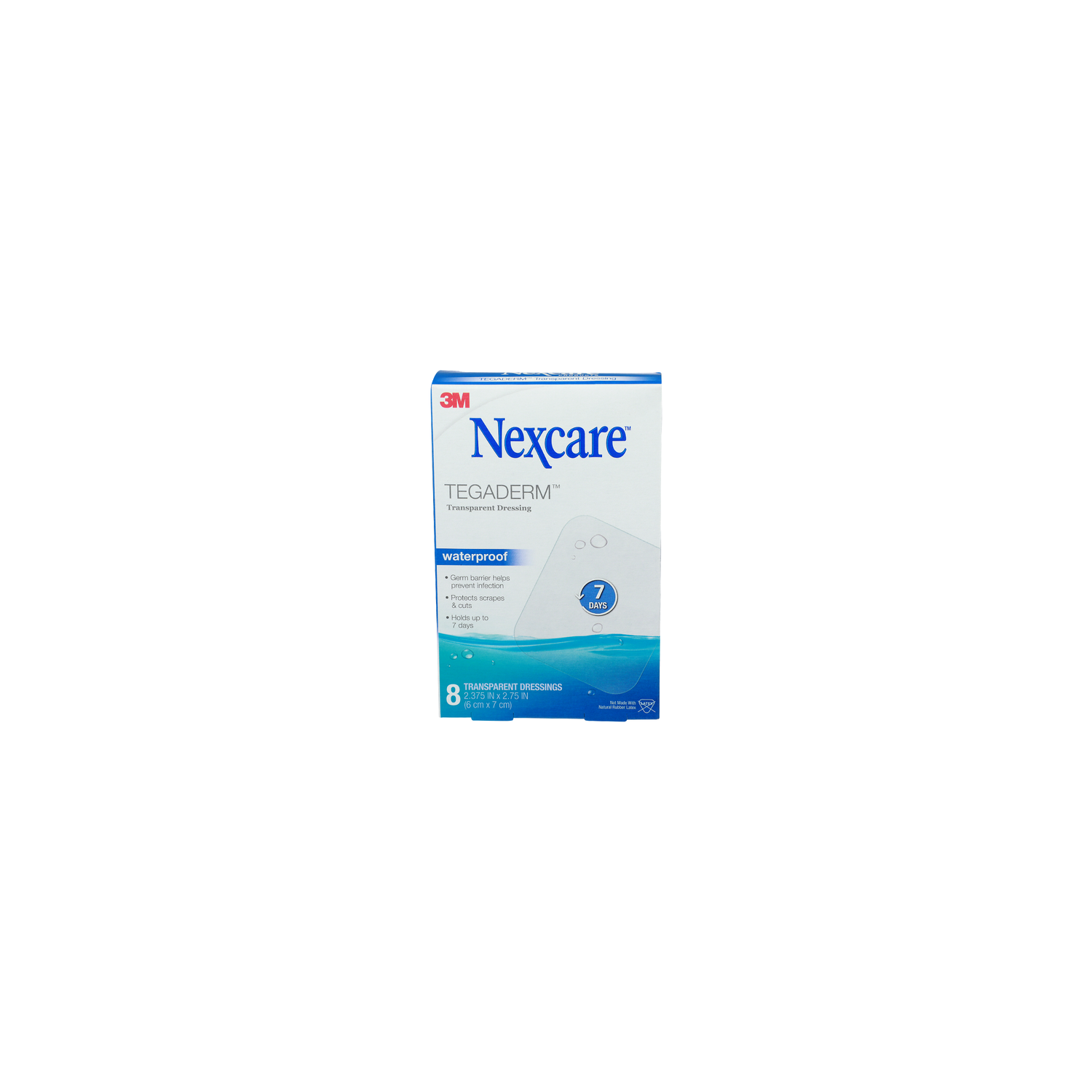 Nexcare Waterproof Tegaderm Transparent Dressing - 8 Count Image 1 of 2
