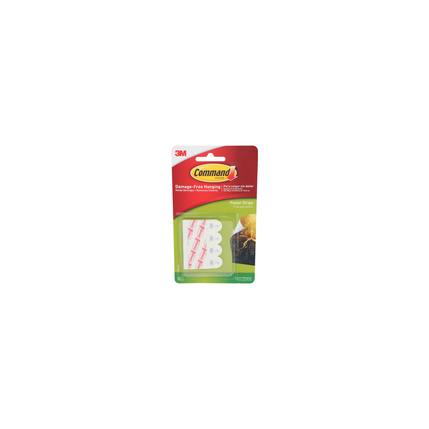 3M Command Poster Strips - 12 Count Image 1 of 2