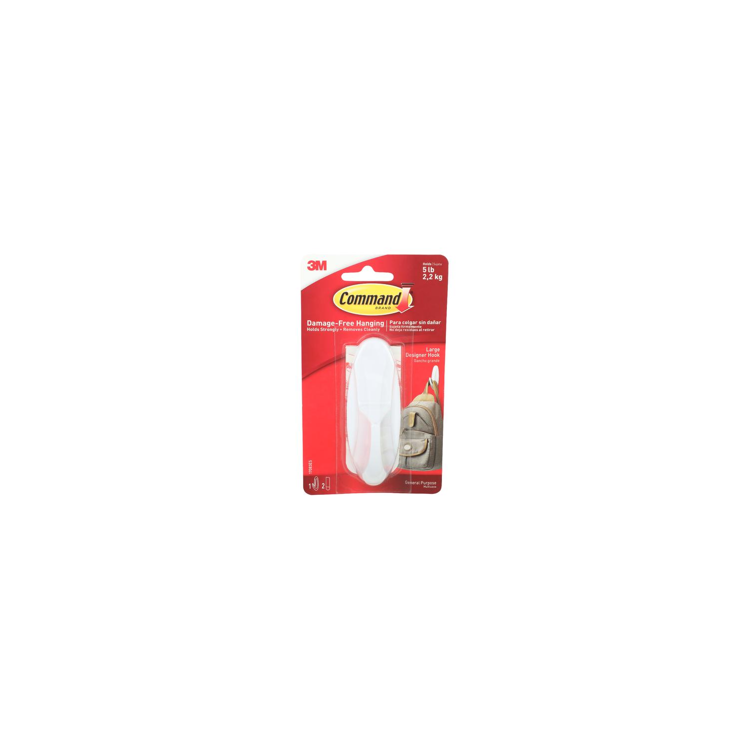 3M Command Damage-Free Hanging - 1 Each Image 1 of 2