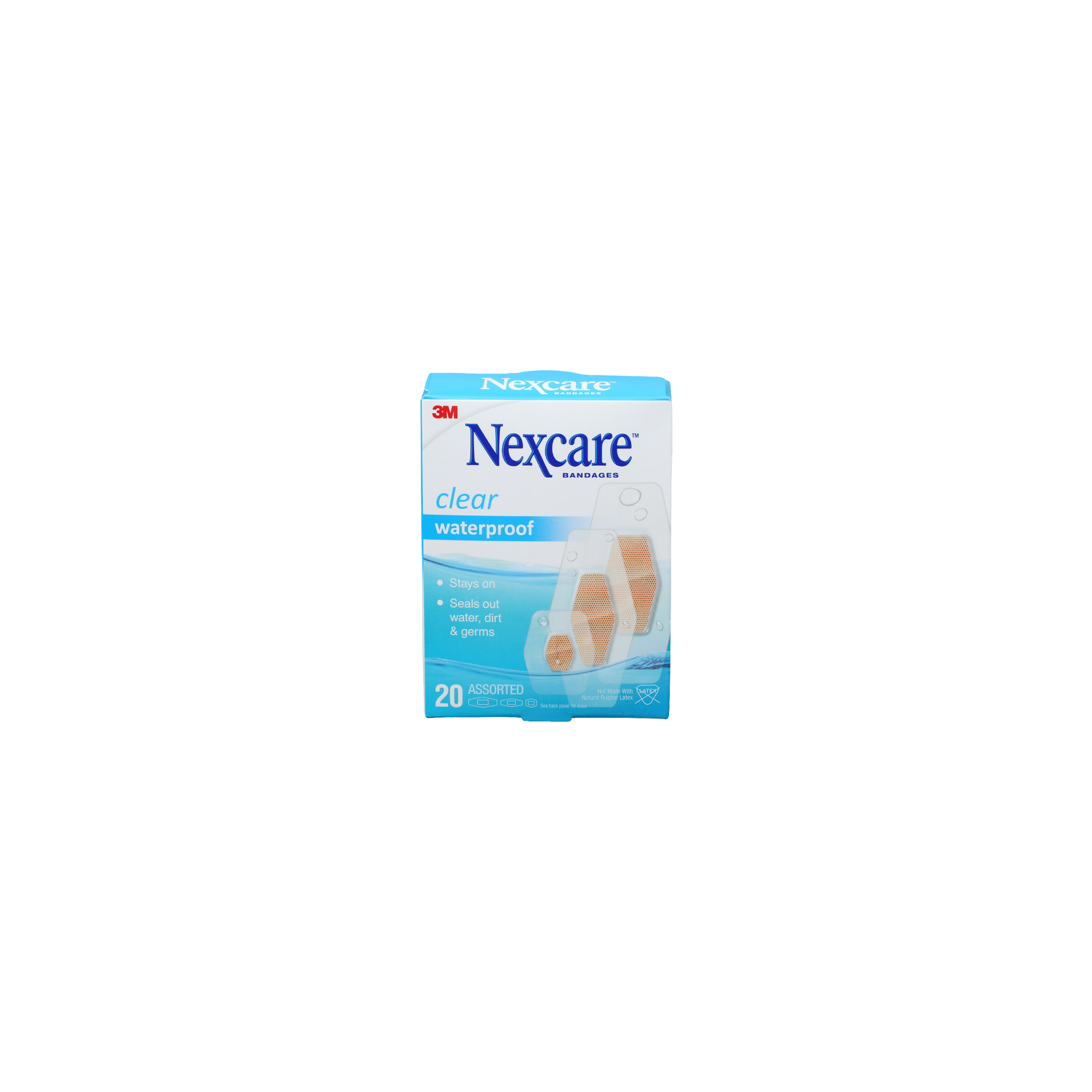 Nexcare Clear Waterproof - 20 Count Image 1 of 2