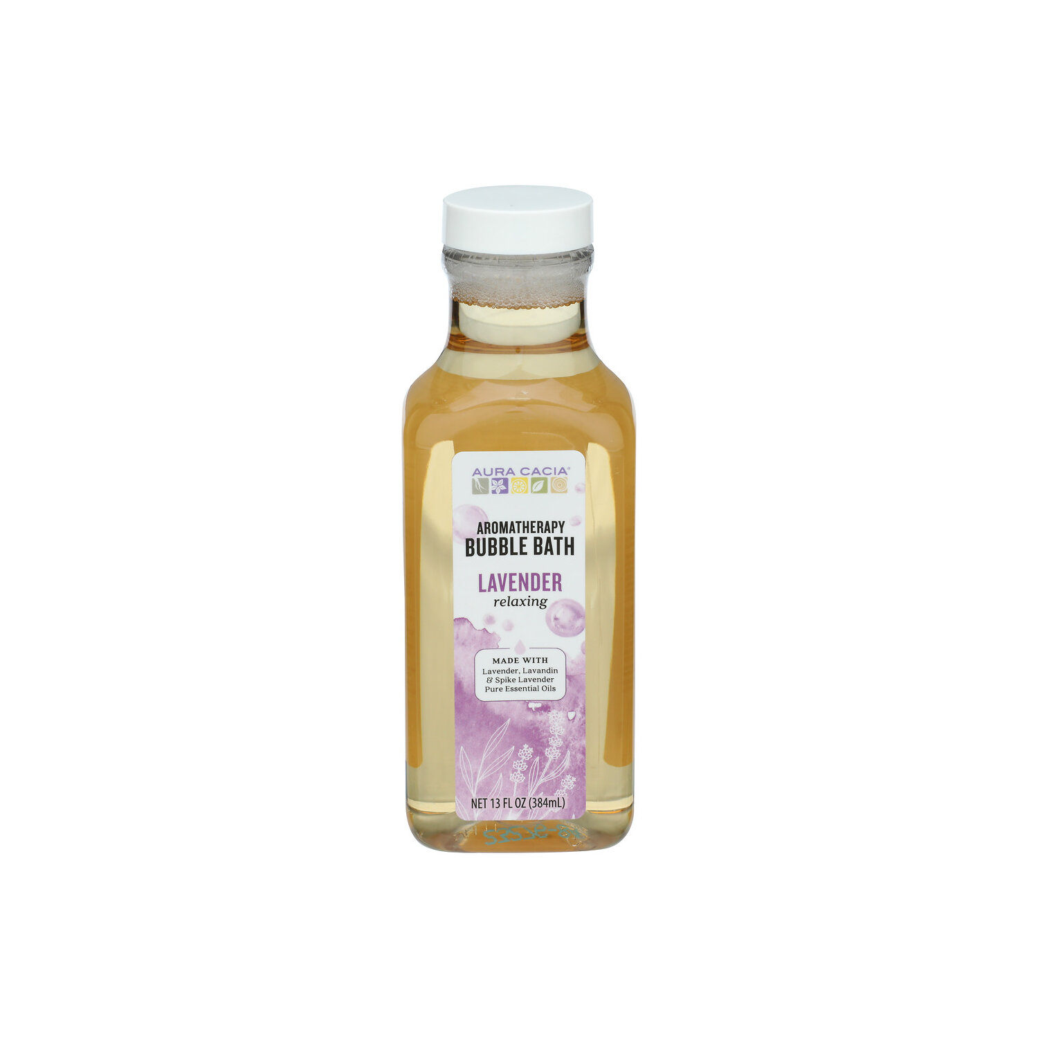 Aura Cacia Relaxing Lavender Aromatherapy Bubble Bath - 13 Fluid Ounce Image 1 of 3