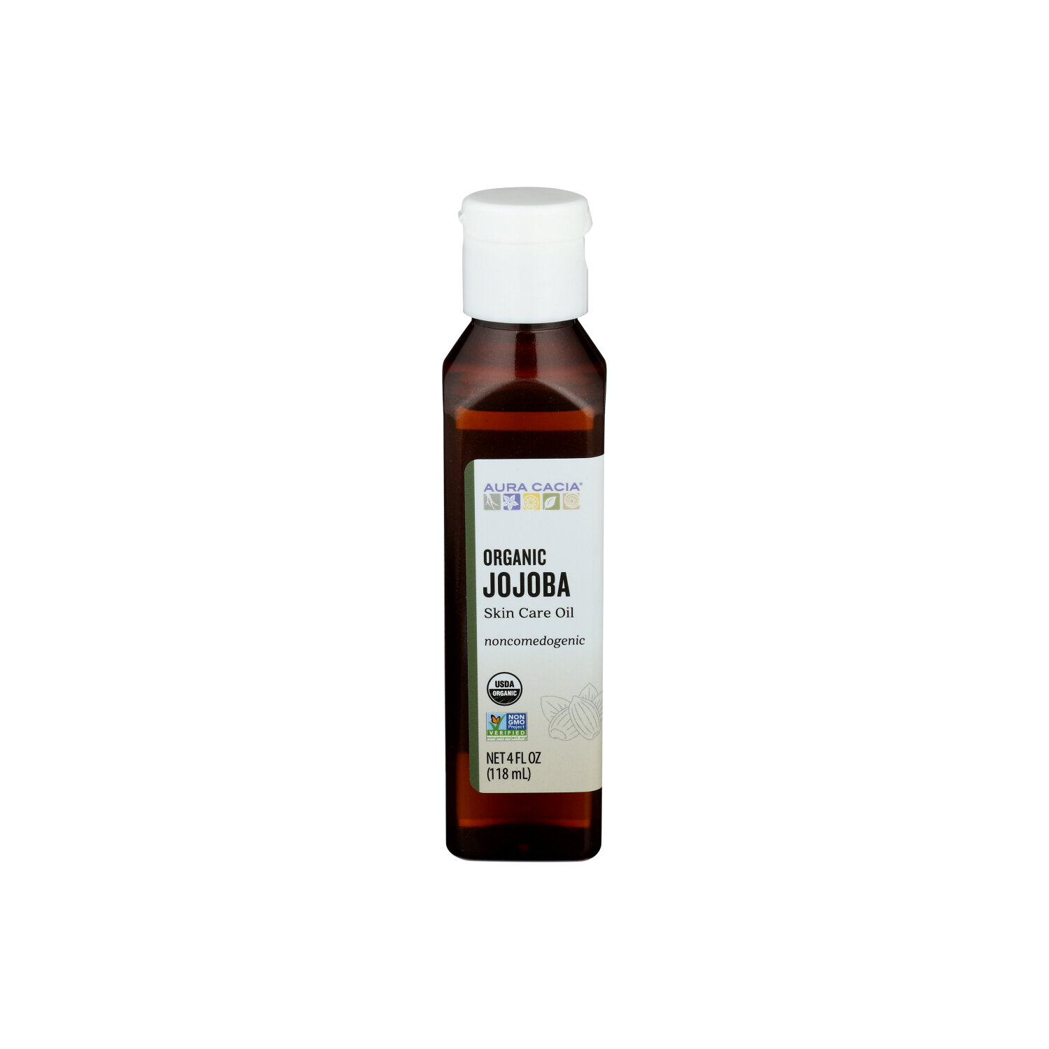 Aura Cacia Organic Skin Care Oil Jojoba - 4 Fluid Ounce Image 1 of 3
