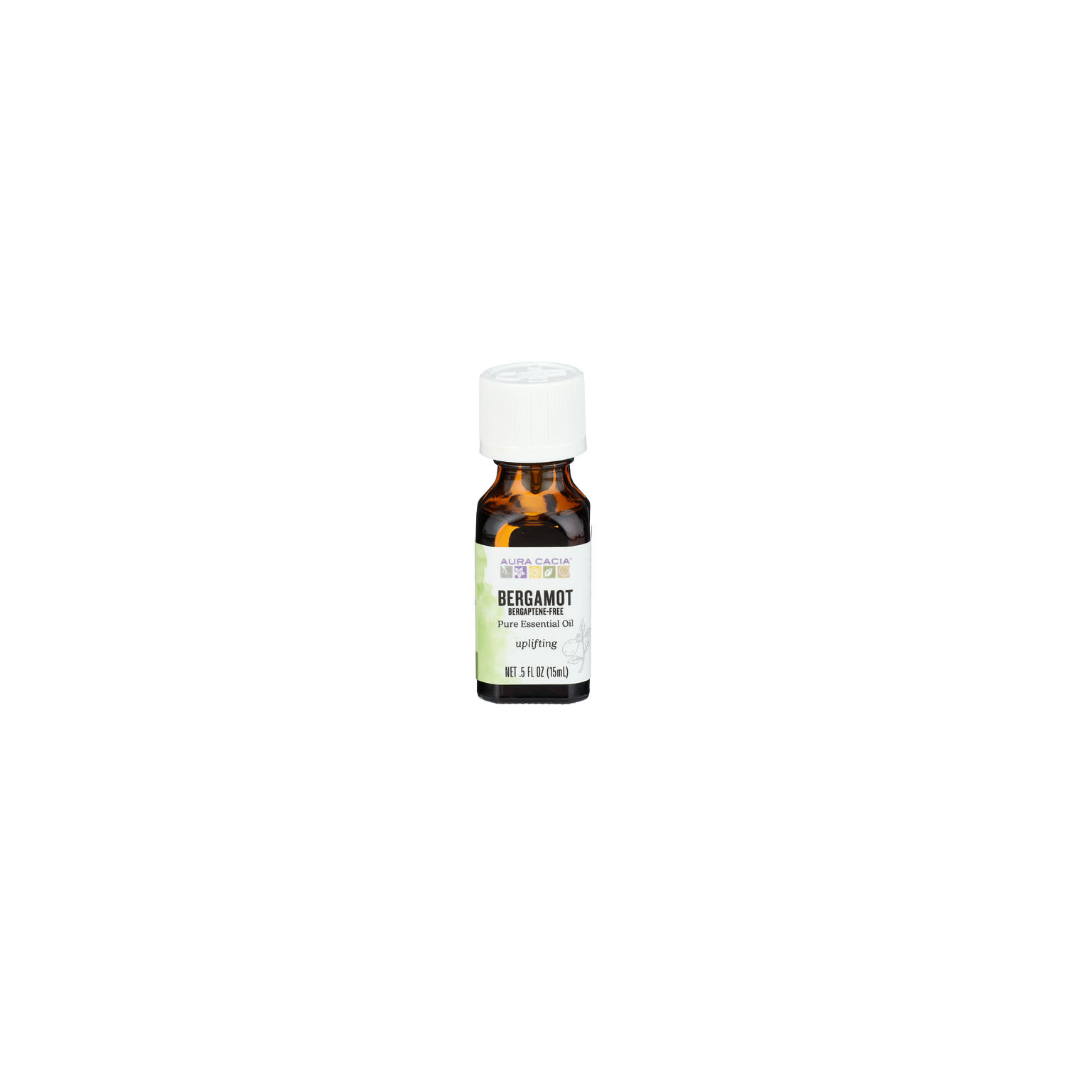 Aura Cacia Bergamot Pure Essential Oil - 0.5 Fluid Ounce Image 1 of 3