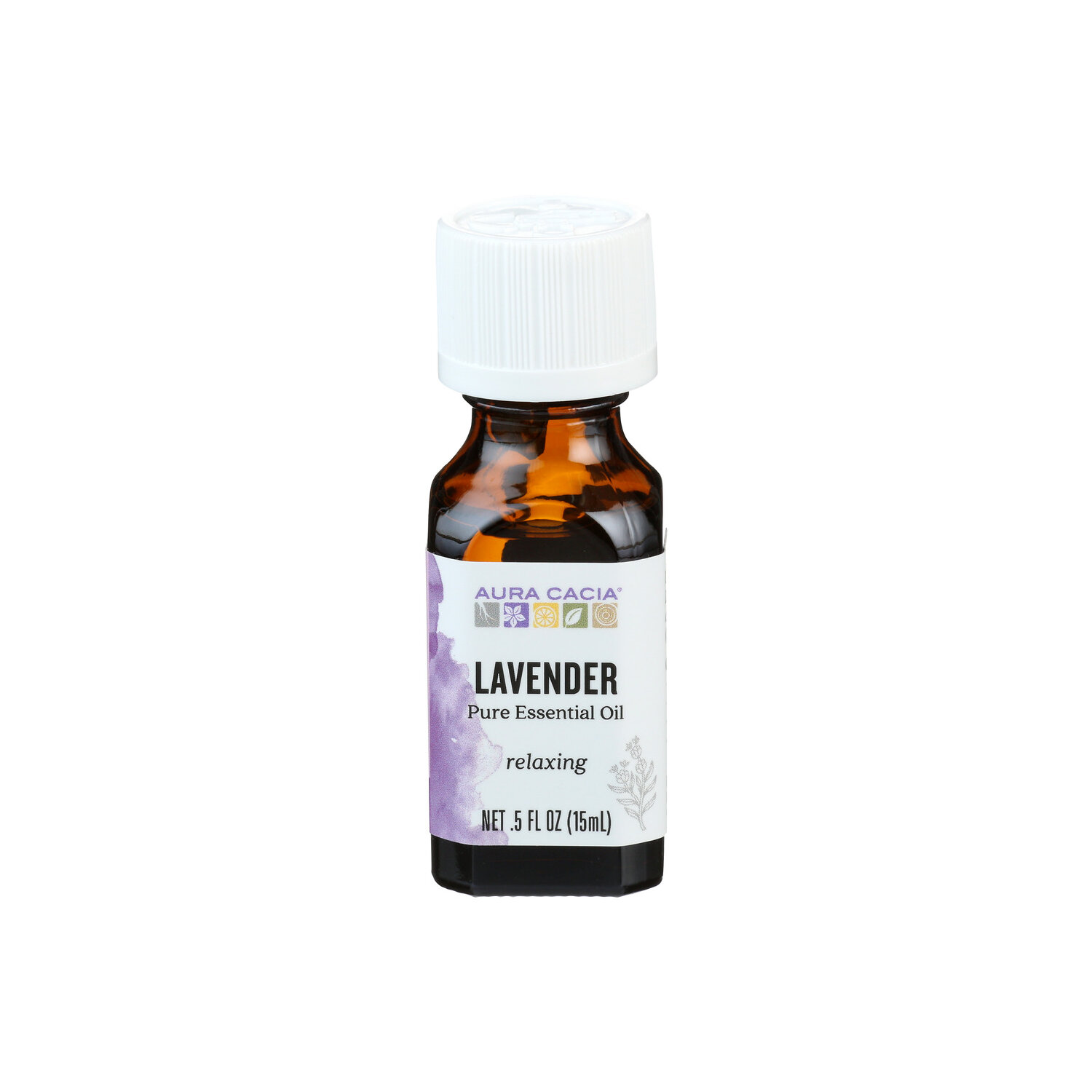 Aura Cacia Lavender Pure Essential Oil - 0.5 Fluid Ounce Image 1 of 3