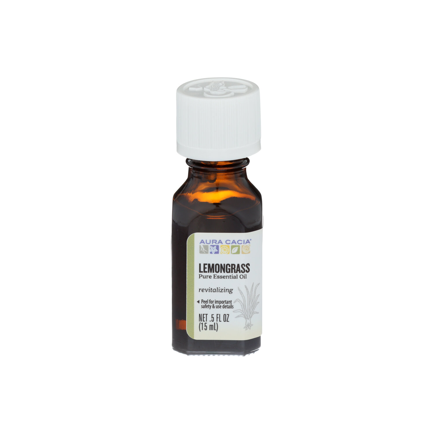 Aura Cacia Essential Oil Lemongrass - 0.5 Fluid Ounce Image 1 of 3