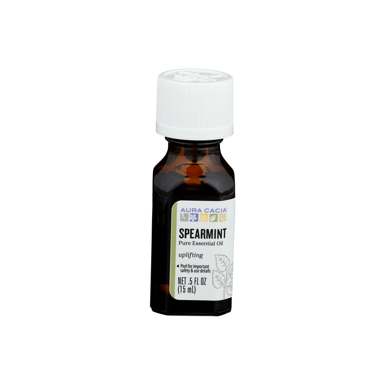 Aura Cacia Essential Oil Spearmint - 0.5 Fluid Ounce Image 1 of 3