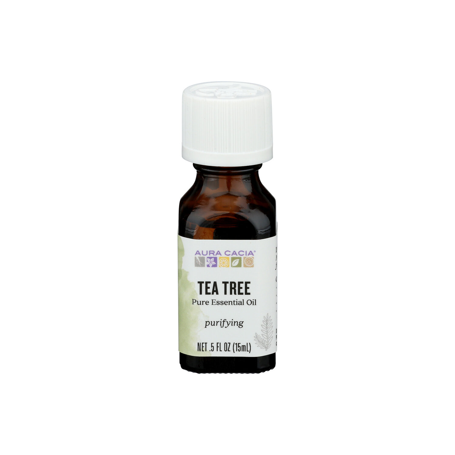 Aura Cacia Tea Tree Pure Essential Oil - 0.5 Fluid Ounce Image 1 of 3