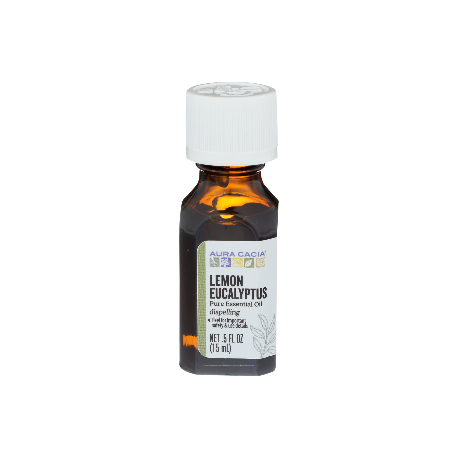 Aura Cacia Essential Oil Lemon Eucalyptus - 0.5 Fluid Ounce Image 1 of 3