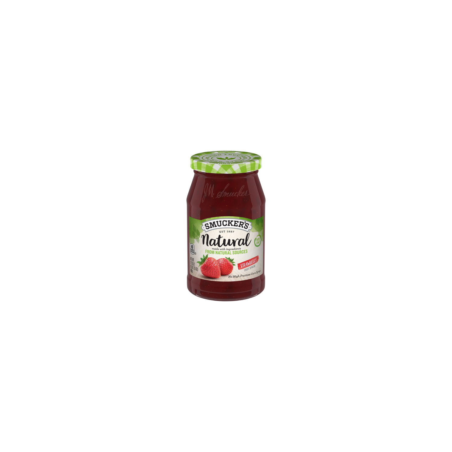 Smucker's Natural Strawberry Spread - 17.25 Ounce Image 1 of 4
