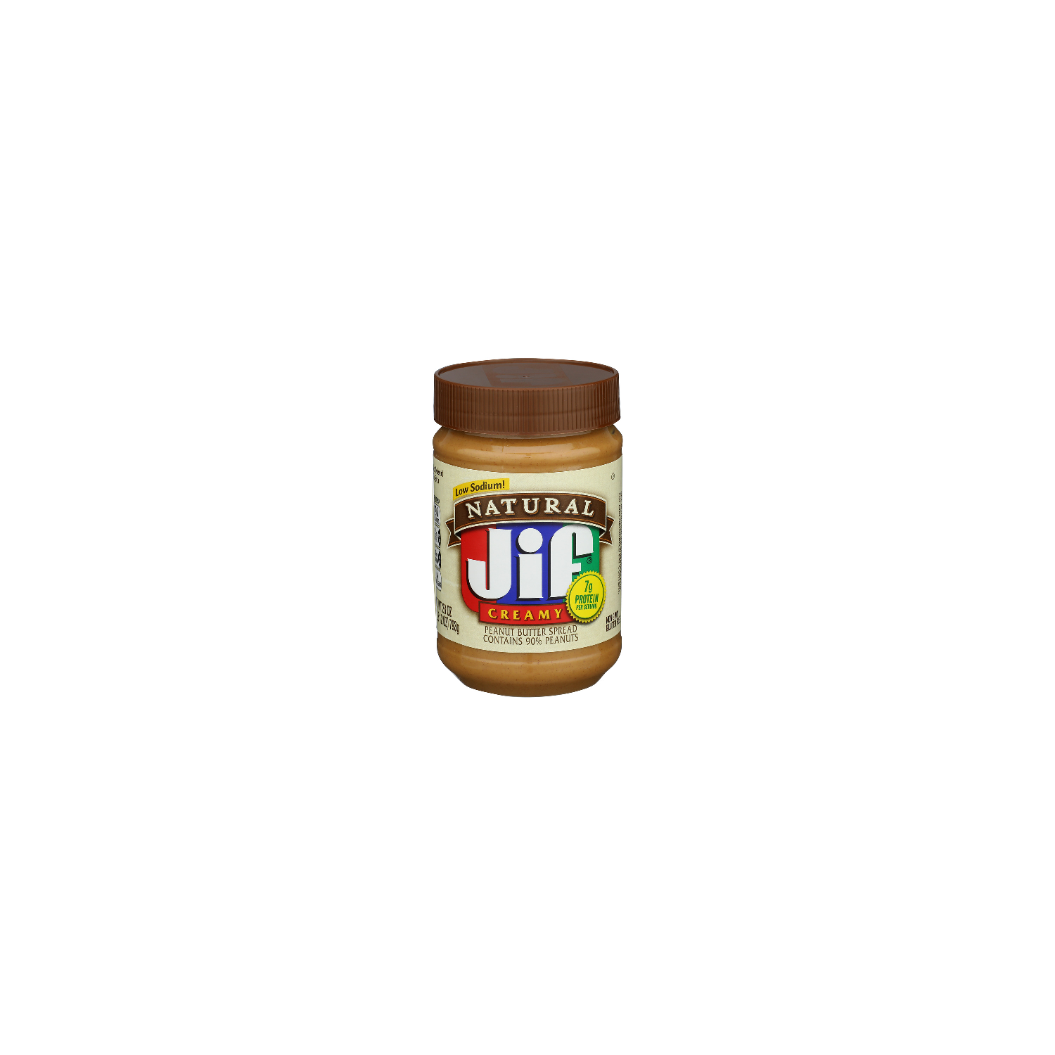 Jif Peanut Creamy Natural Butter - 28 Ounce Image 1 of 4