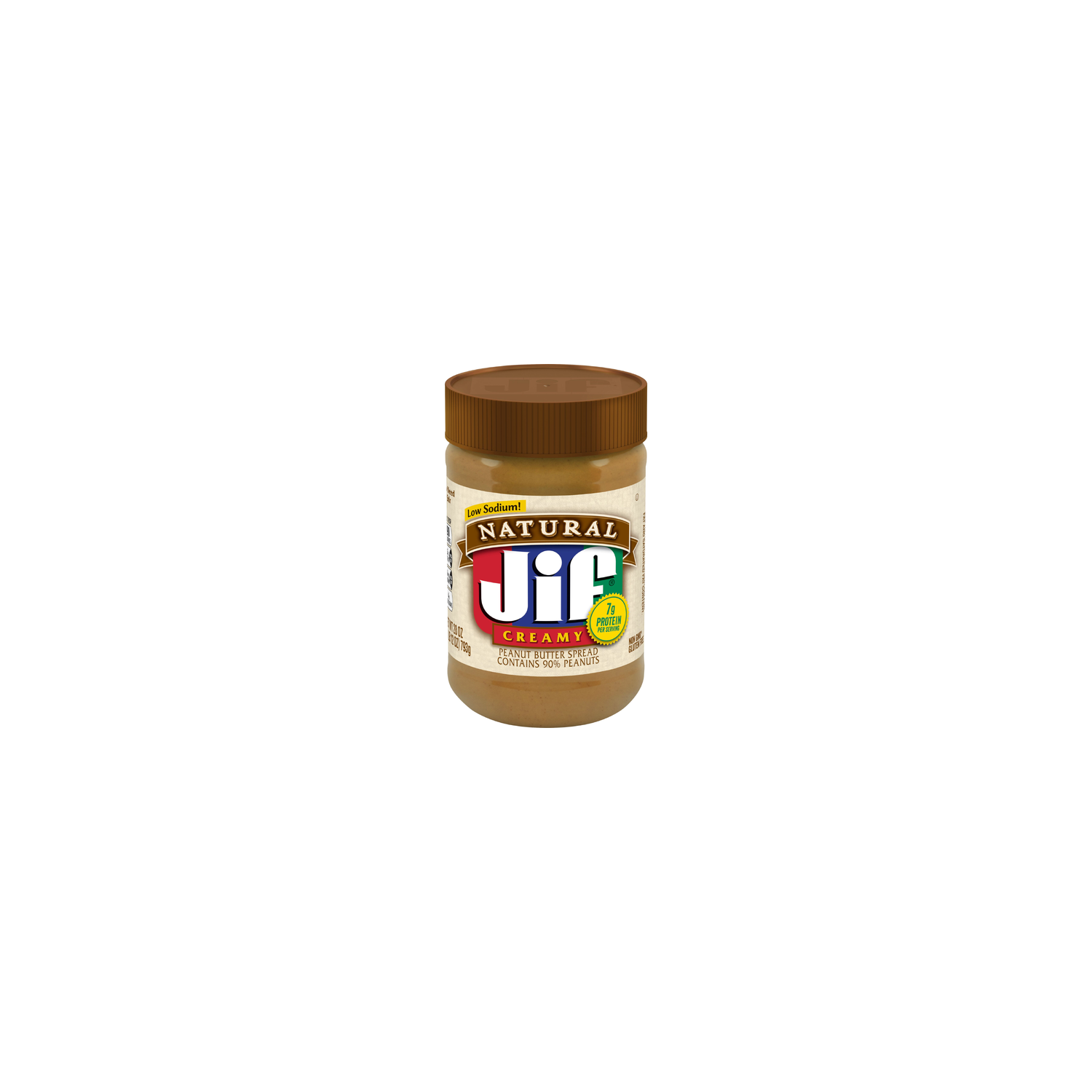 Jif Peanut Creamy Natural Butter - 28 Ounce Image 1 of 4