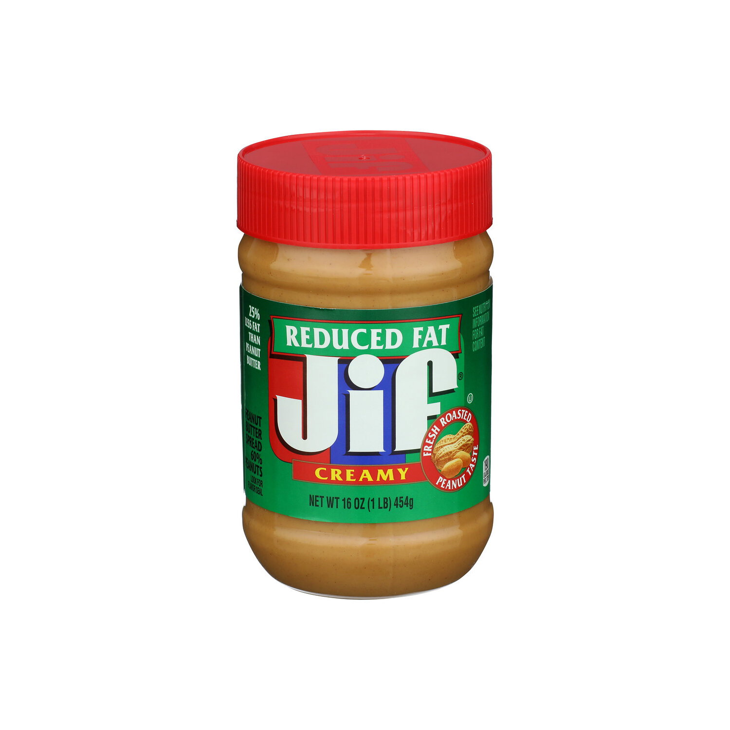 Jif Reduced Fat Creamy Peanut Butter - 16 Ounce Image 1 of 4