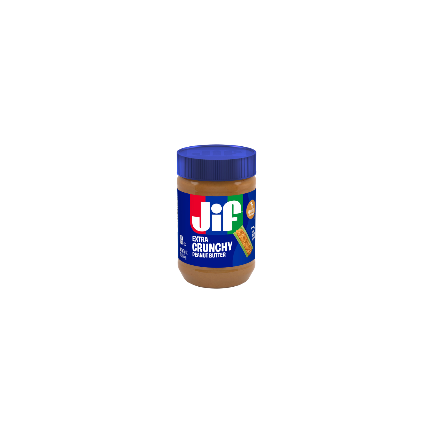 Jif Extra Crunchy Peanut Butter - 16 Ounce Image 1 of 4