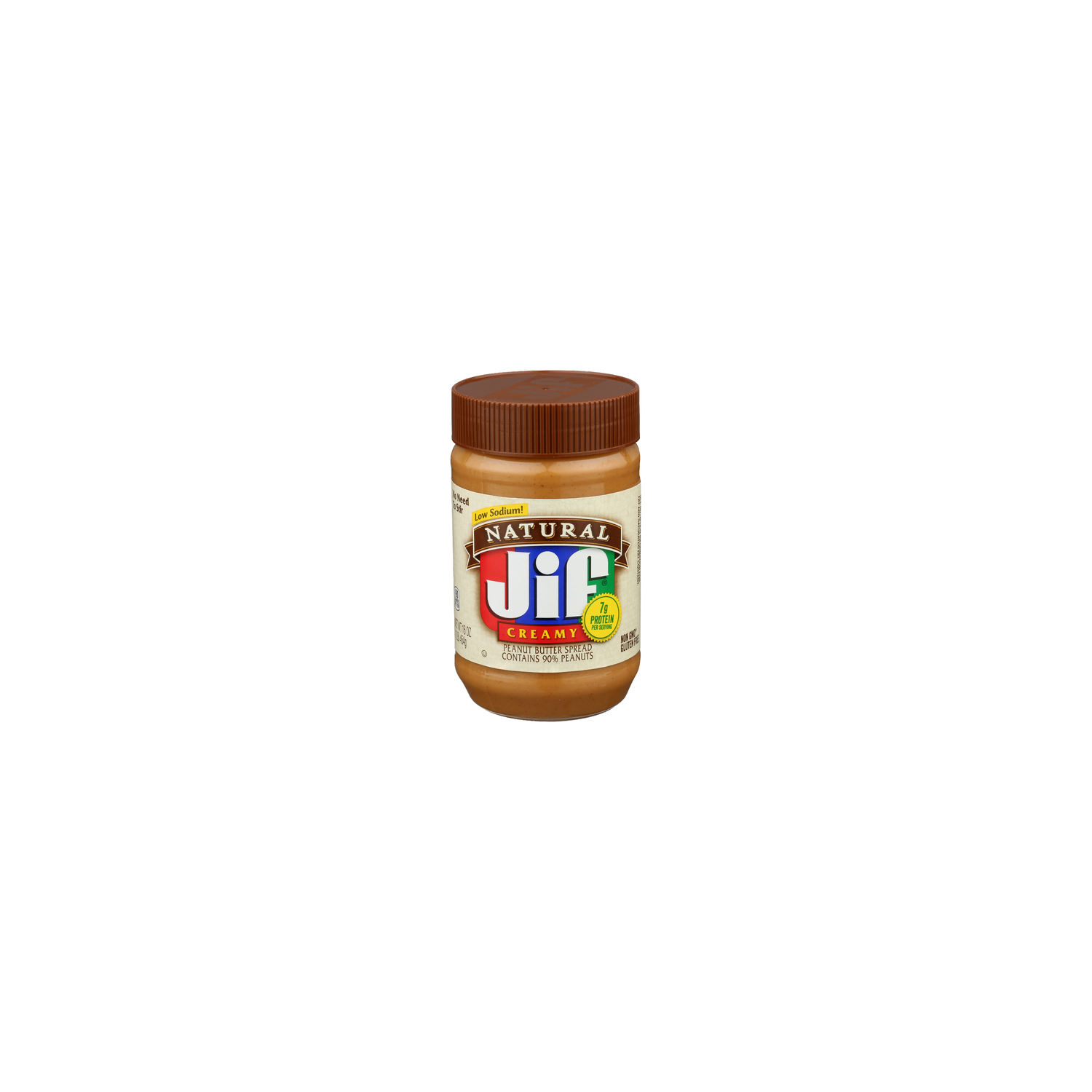 Jif Natural Peanut Creamy Butter Spread - 16 Ounce Image 1 of 4