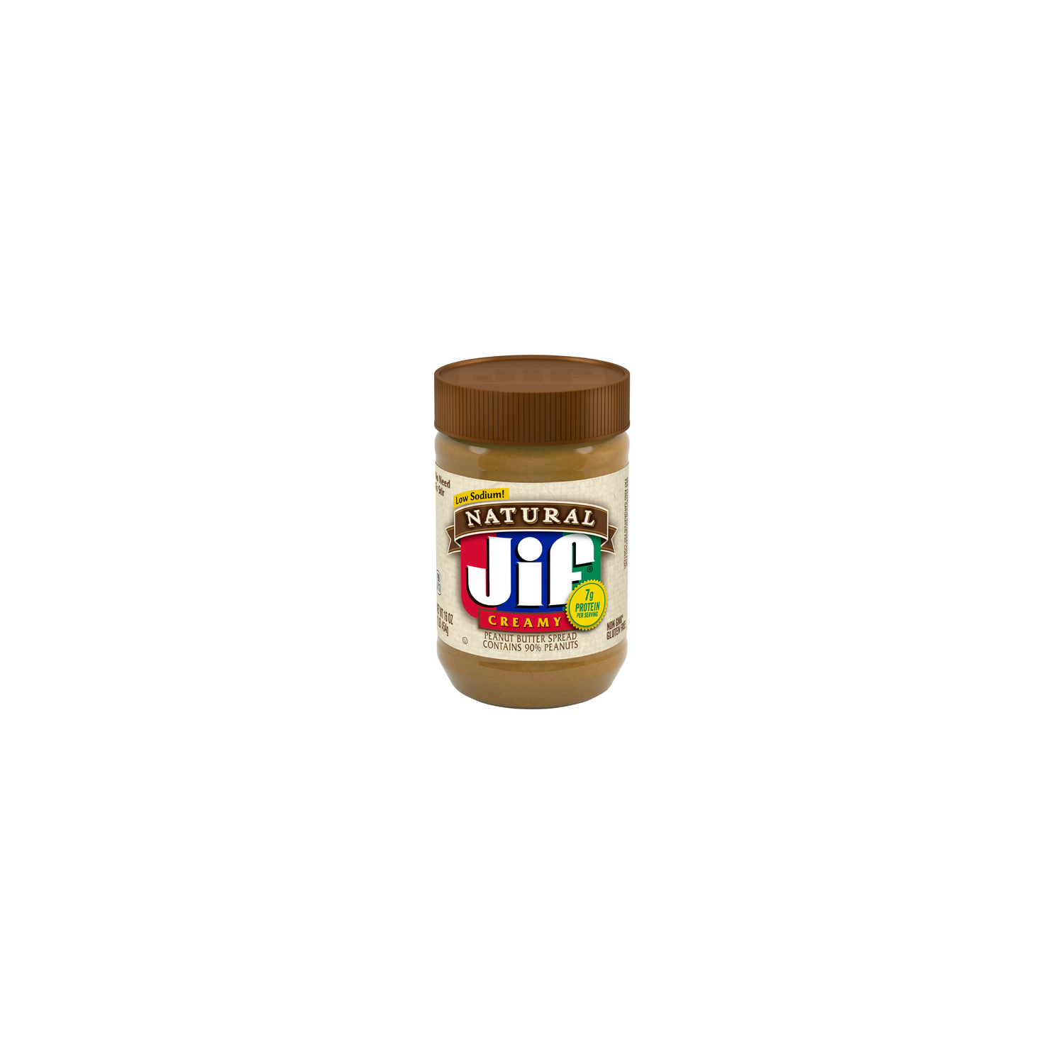 Jif Natural Peanut Creamy Butter Spread - 16 Ounce Image 1 of 4