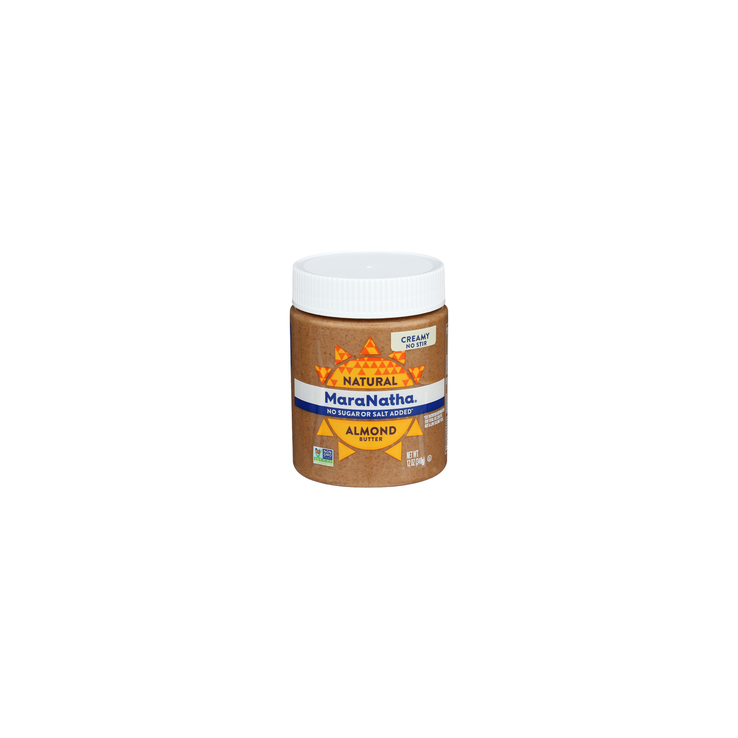 Maranatha Creamy No Stir Sugar Or Salt Added Almond Butter - 12 Ounce Image 1 of 4