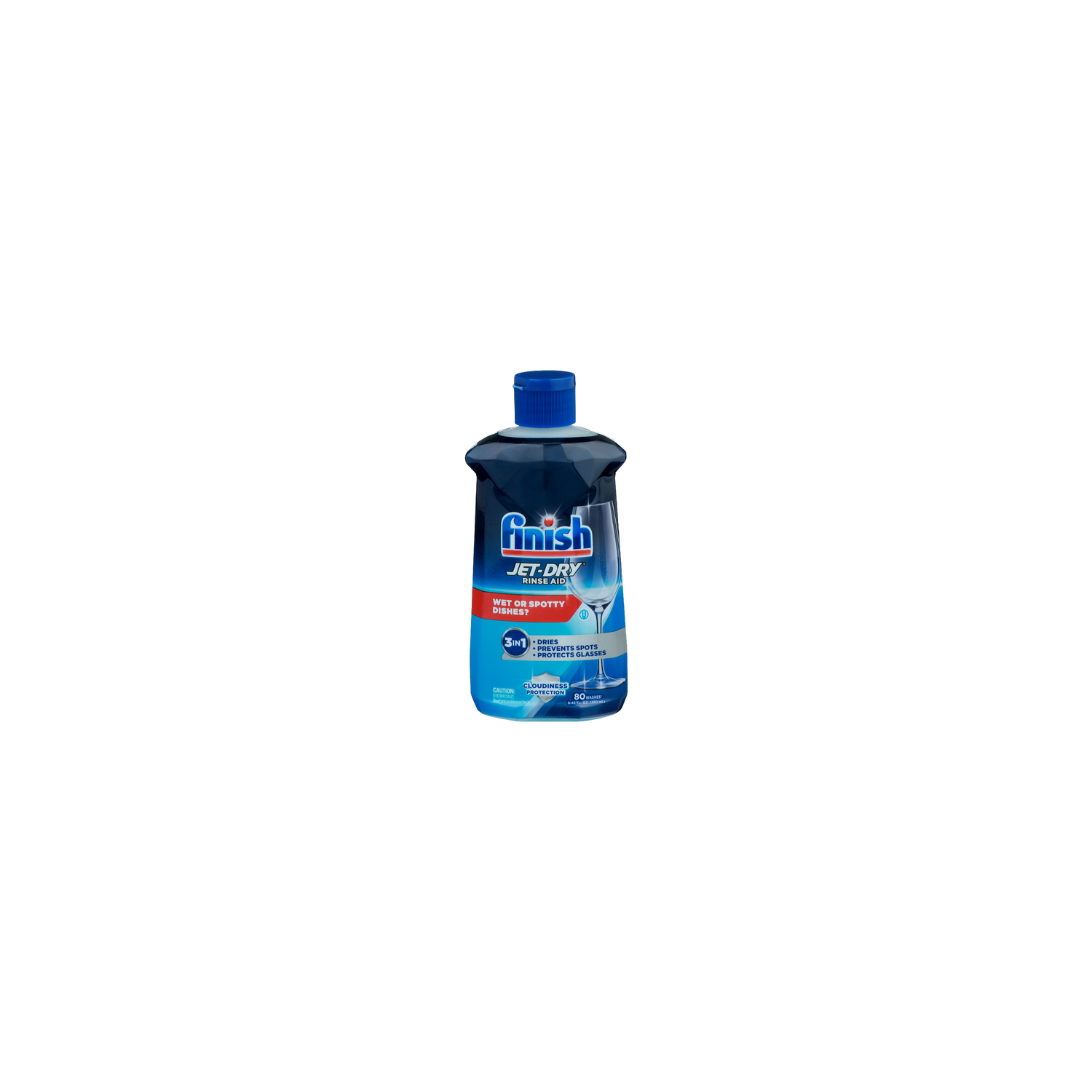 Finish Jet-Dry Jet-Dry Rinse Aid - 0.106 Fluid Ounce - 80 Count Image 1 of 3