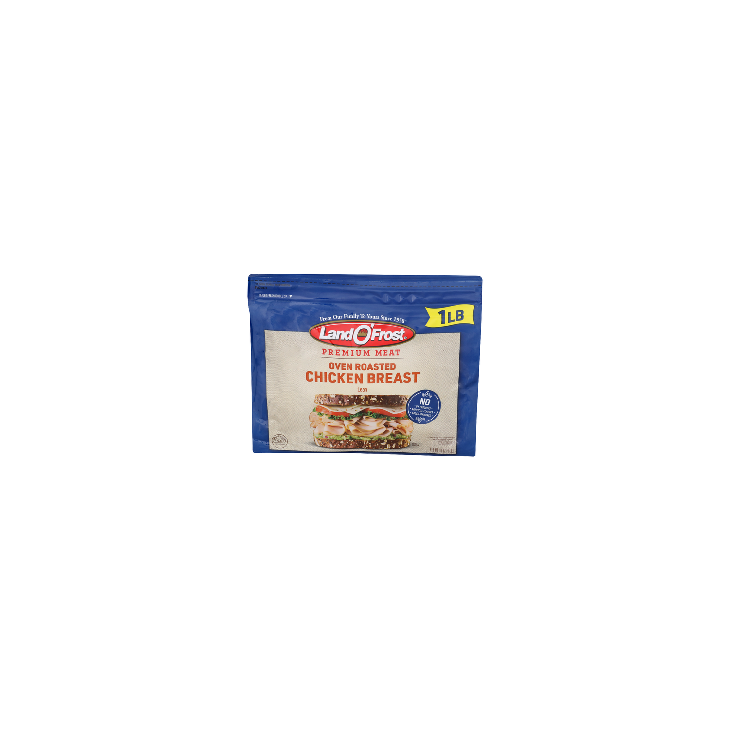 Land O'FROST Oven Roasted Lean Chicken Breast - 16 Ounce Image 1 of 4