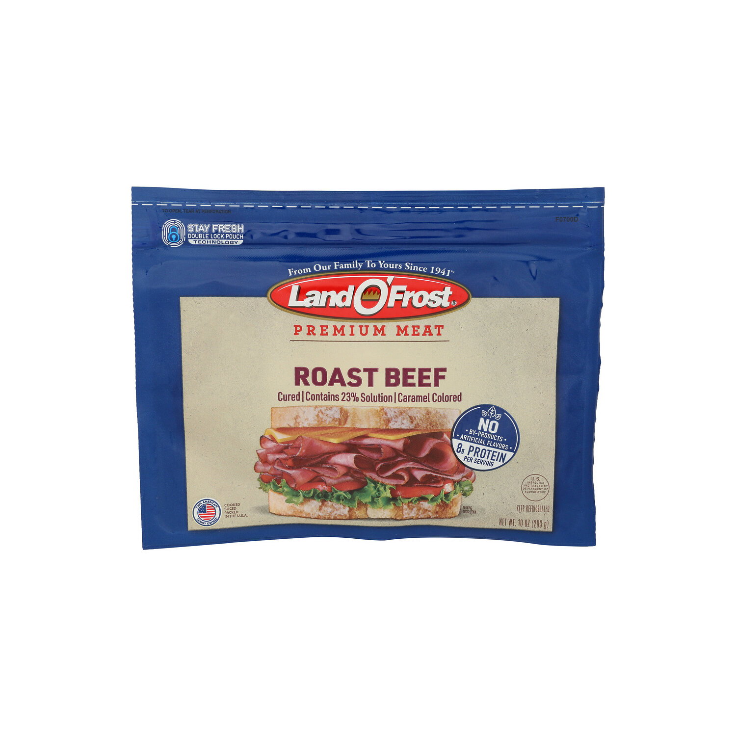 Land O'FROST Roast Beef Premium Lunch Meat - 10 Ounce Image 1 of 4