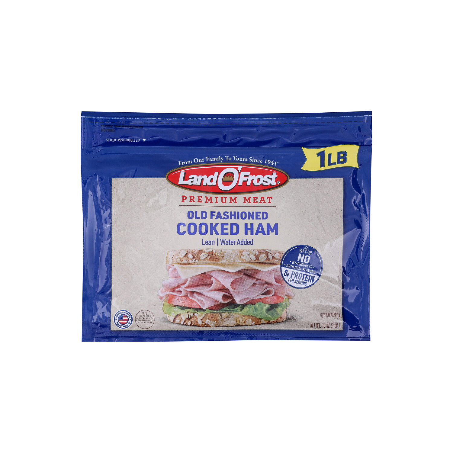 Land O'Frost Premium Old Fashioned Cooked Ham - 16 Ounce Image 1 of 4