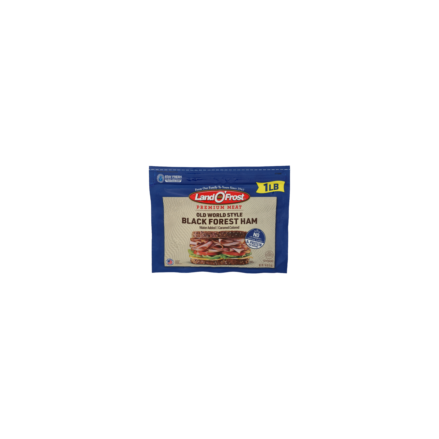 Land O'FROST Black Forest Ham Old World Style Premium Lunch Meat - 16 Ounce Image 1 of 4
