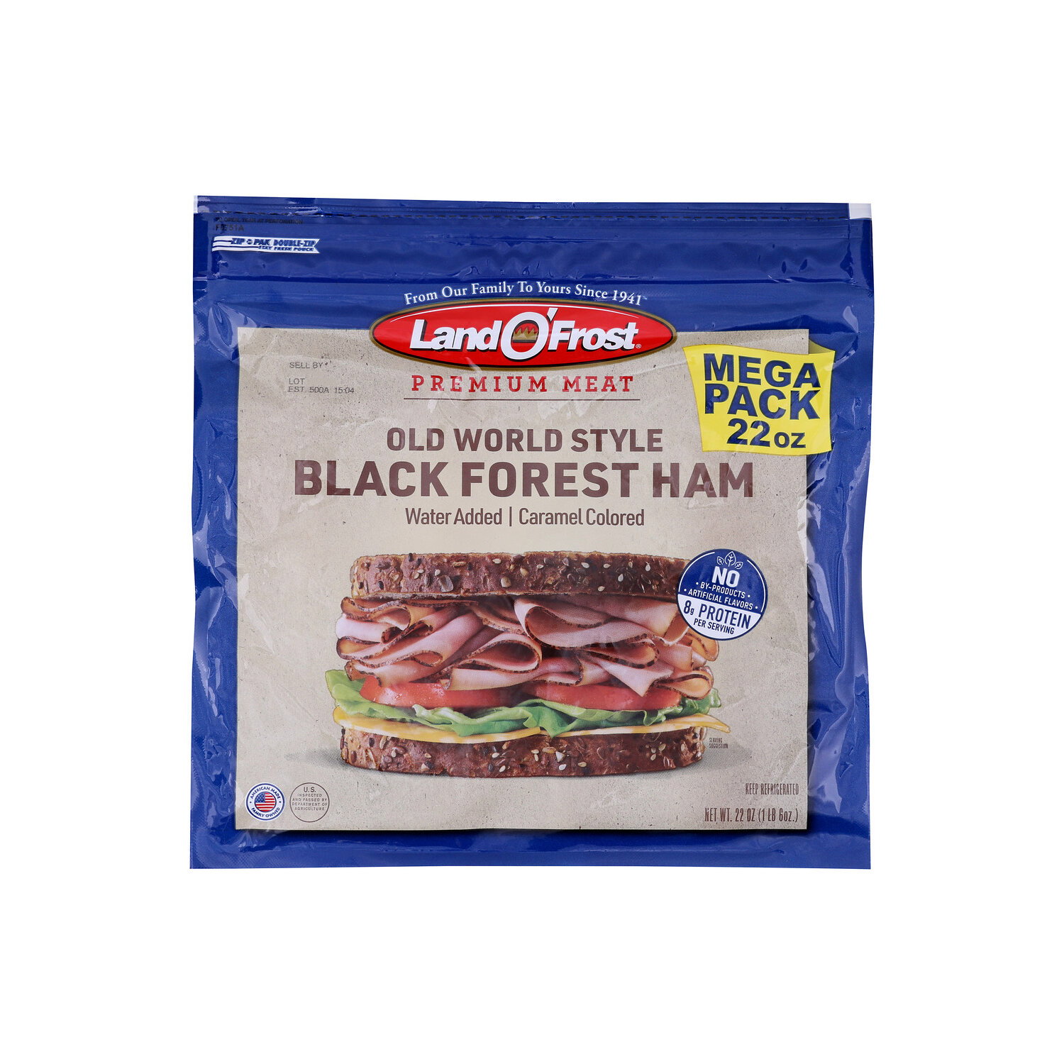 Land O'Frost Lof Prem Blk Frst Ham - 22 Ounce - Super 1 Foods