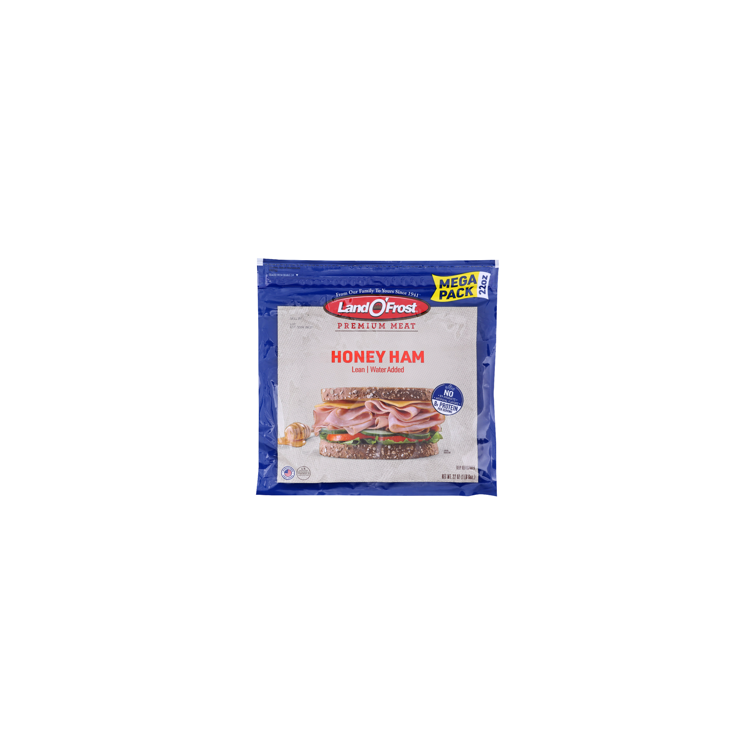 Land O'Frost Premium Lean Honey Ham - 22 Ounce Image 1 of 4