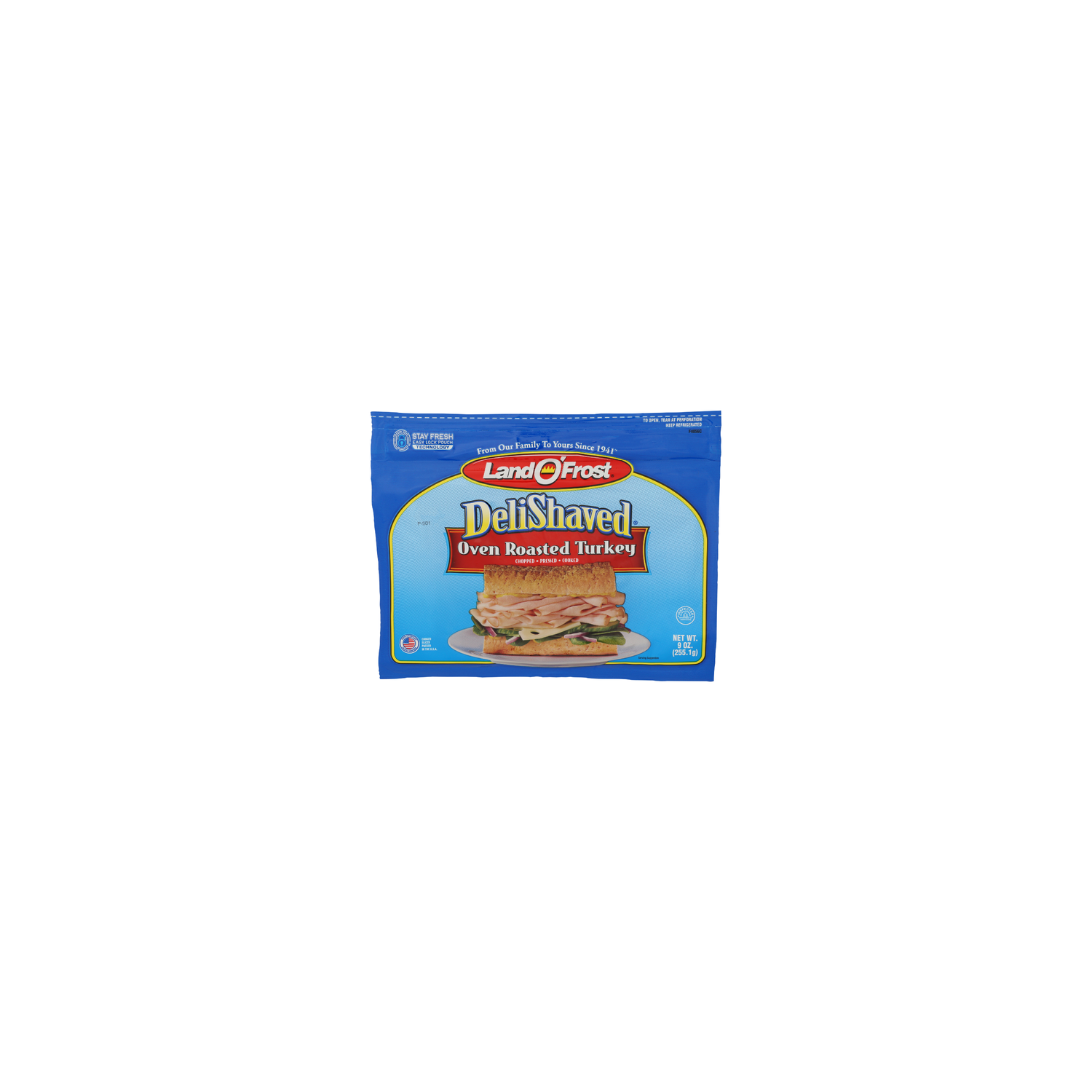Land O'FROST Oven Roasted Turkey Delishaved - 9 Ounce Image 1 of 4