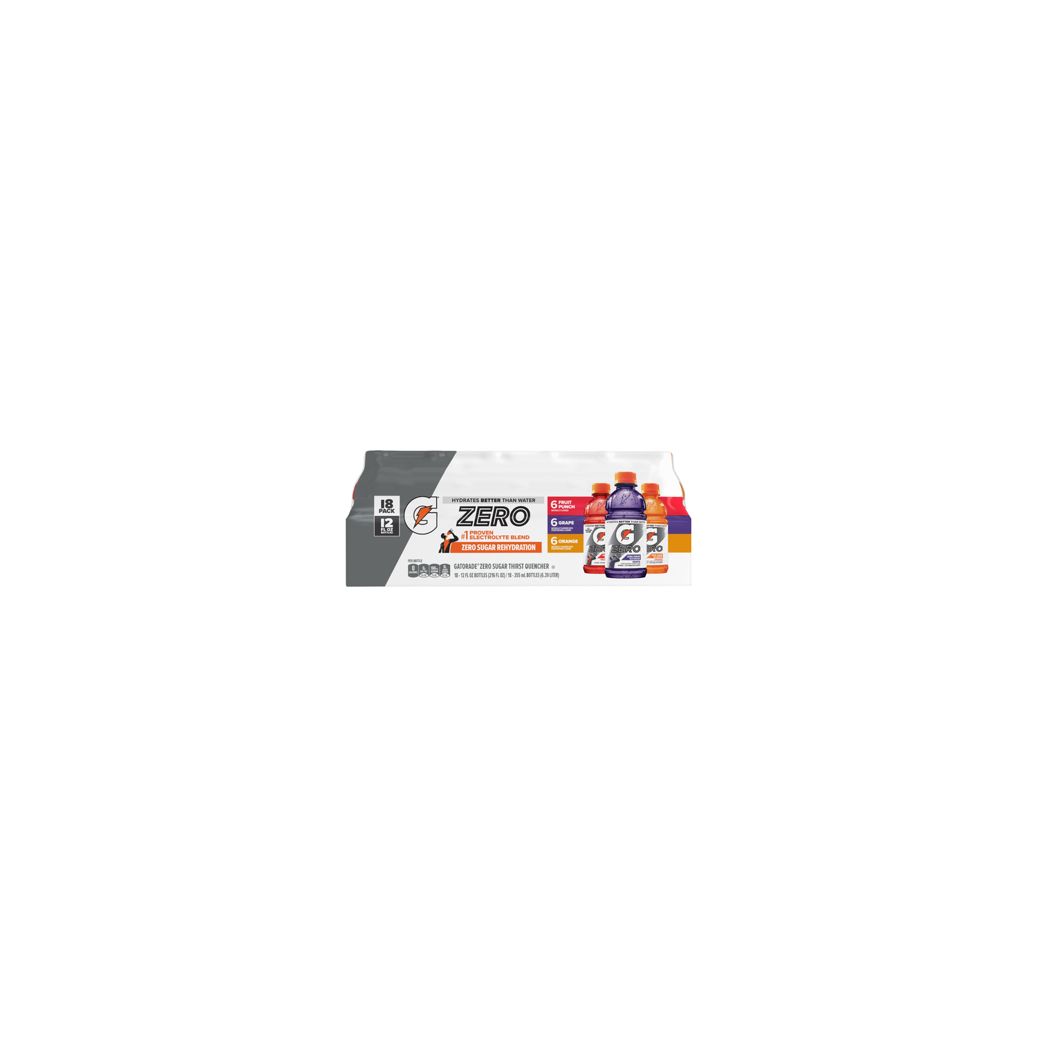 Gatorade Zero Sugar Thirst Quencher Variety Pack - 216 Fluid Ounce Image 1 of 3