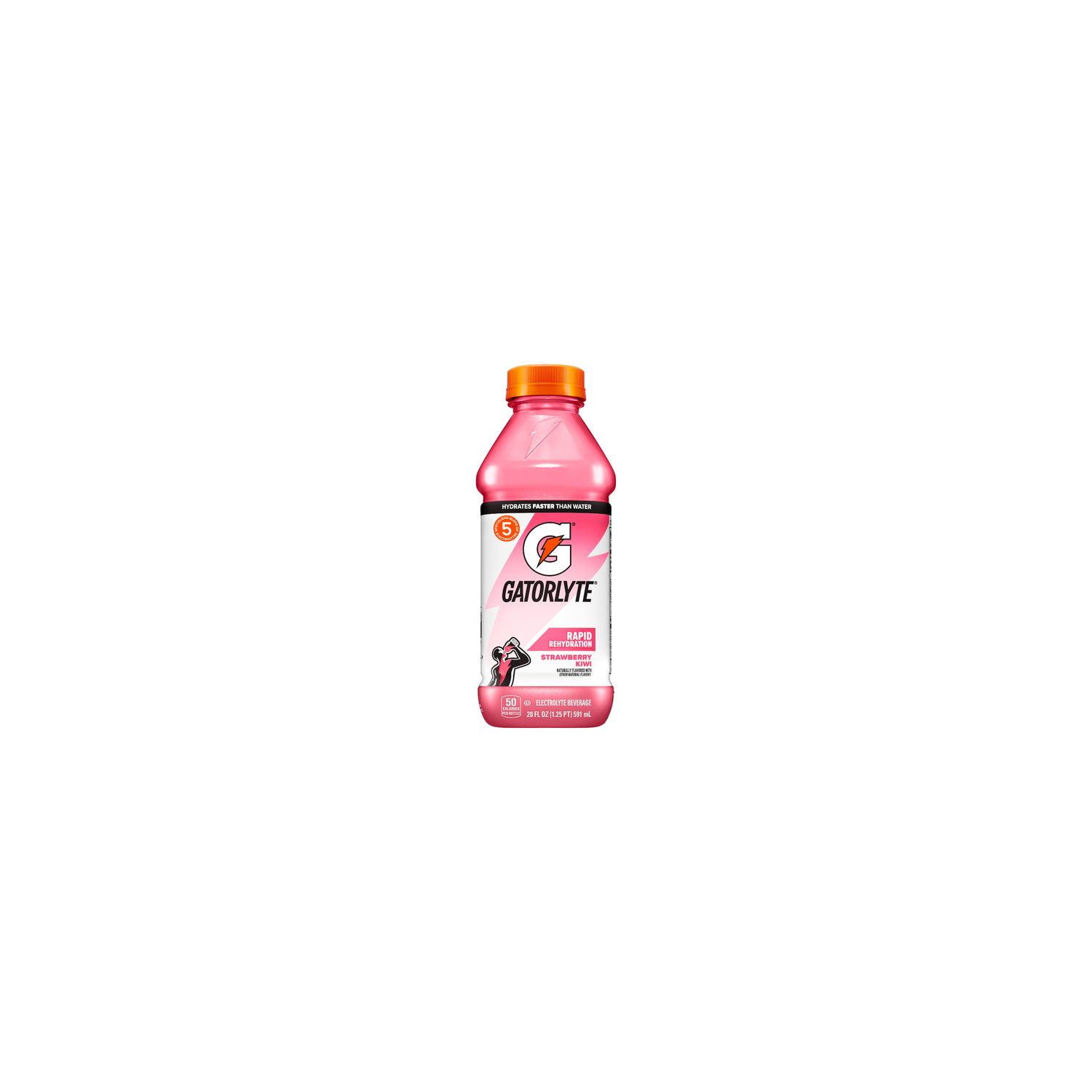 Gatorade Gatorlyte Rapid Rehydration Electrolyte Beverage Strawberry Kiwi - 20 Fluid Ounce Image 1 of 3