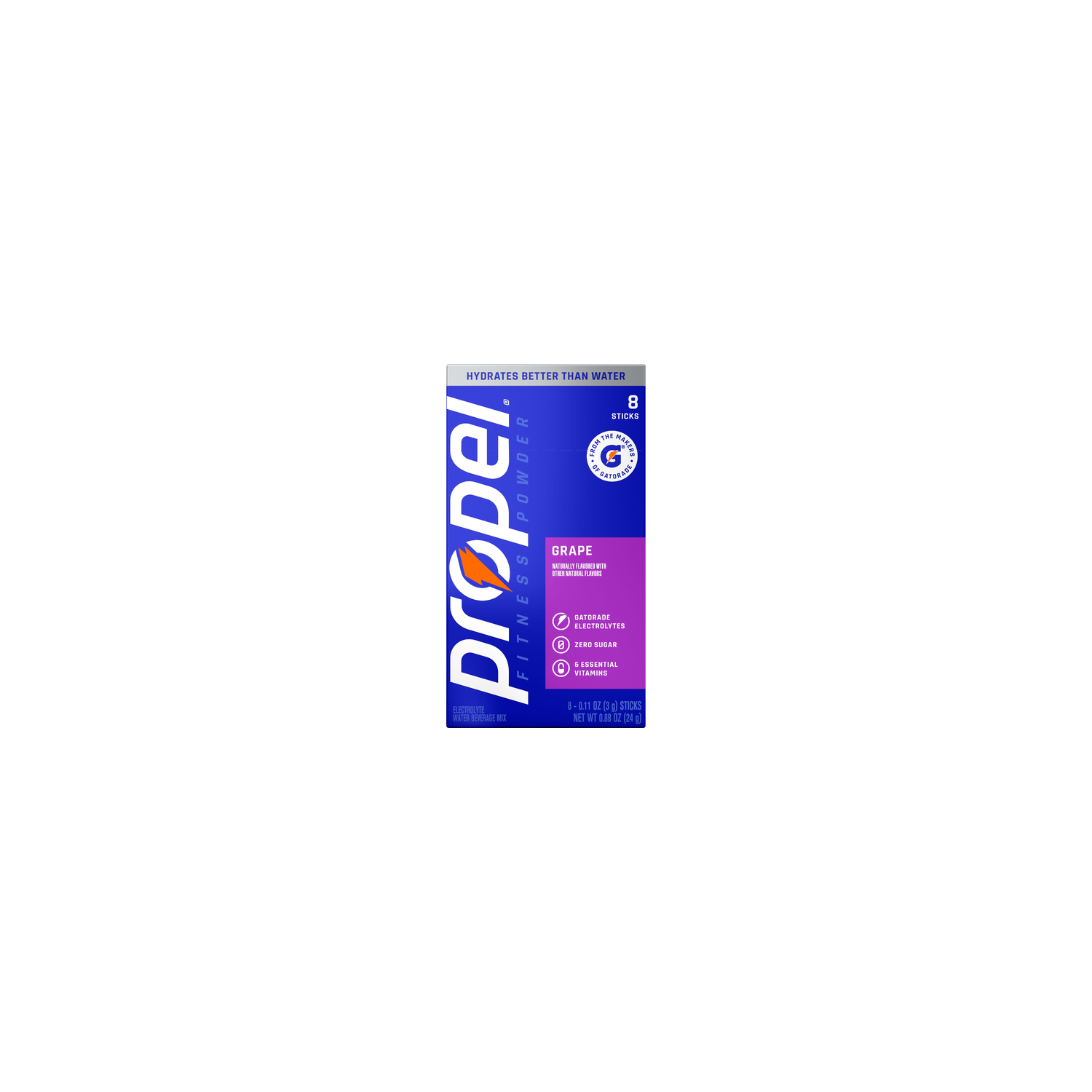 Propel Grape Electrolyte Beverage Mix - 0.88 Ounce Image 1 of 3