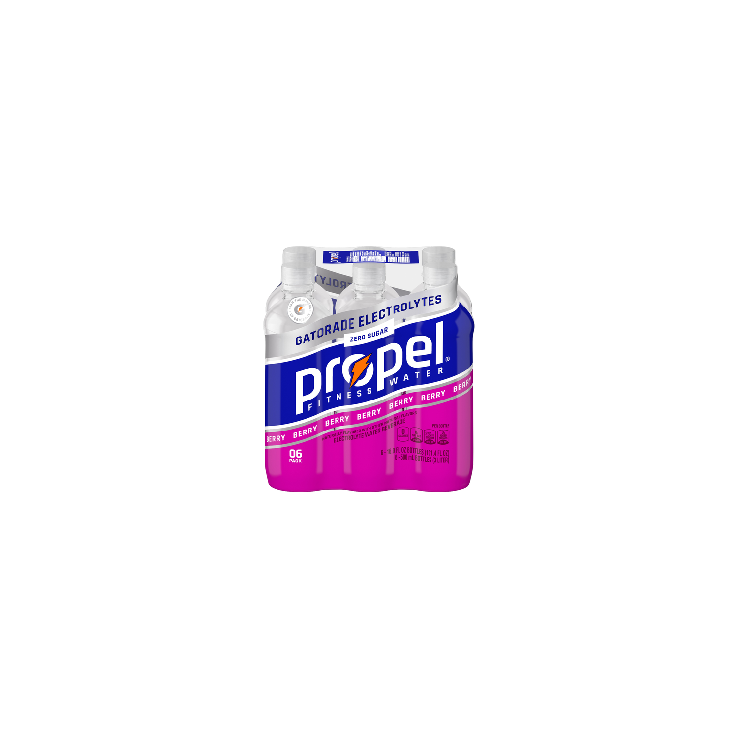 Propel Zero Sugar Electrolyte Water Beverage Berry - 101.4 Fluid Ounce Image 1 of 3