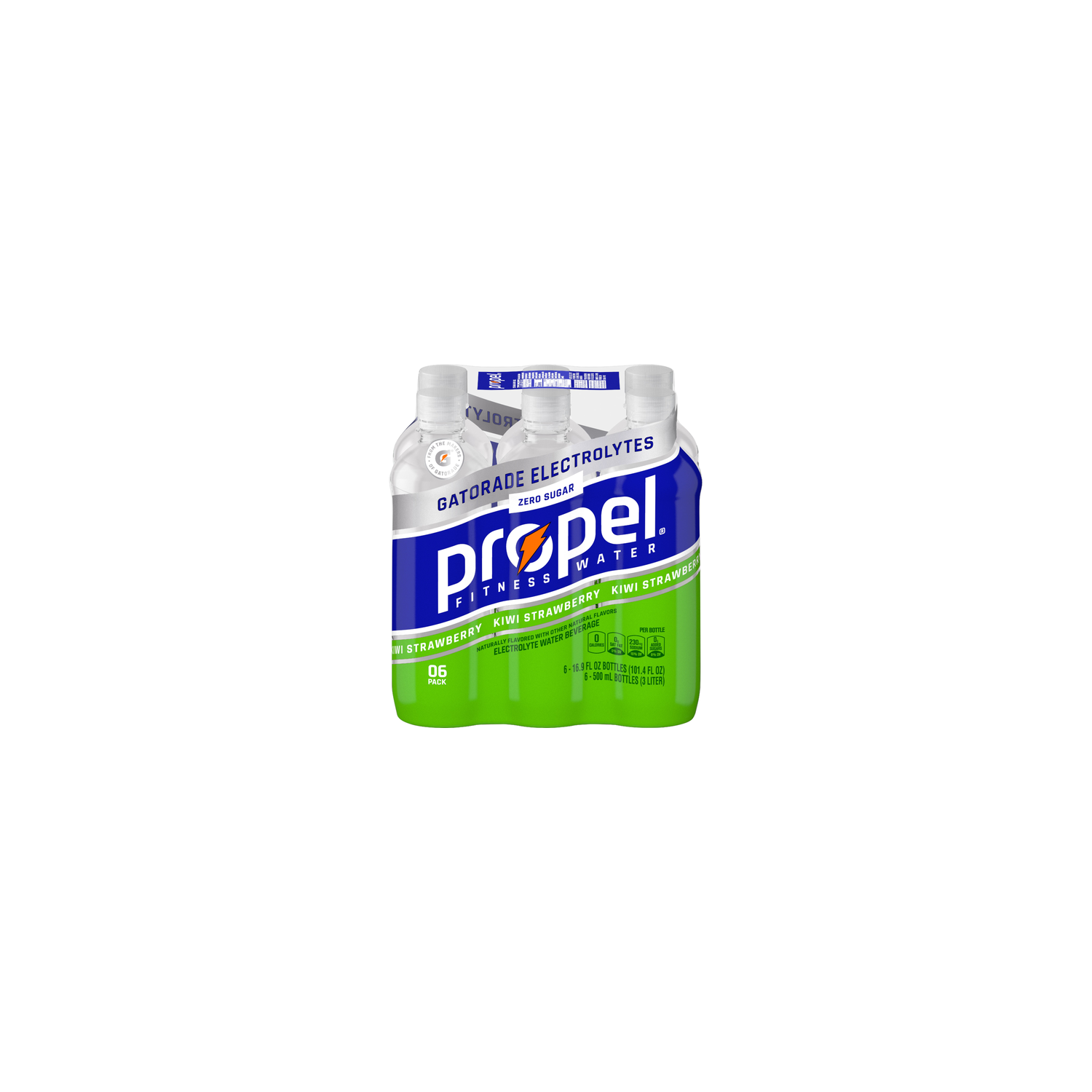 Propel Zero Sugar Electrolyte Water Beverage Kiwi Strawberry - 101.4 Fluid Ounce Image 1 of 3