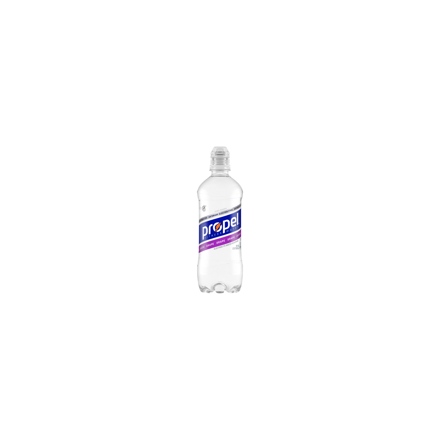 Propel Zero Sugar Electrolyte Water Beverage Grape - 20 Fluid Ounce Image 1 of 3