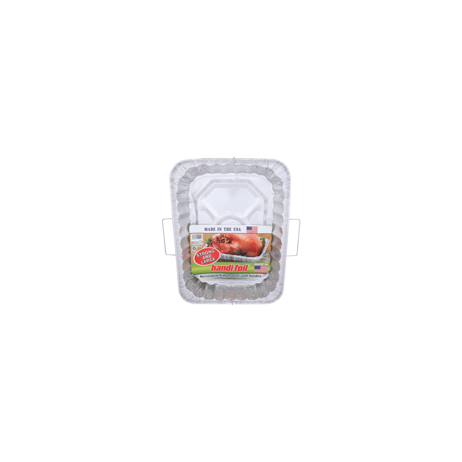 HANDI-FOIL Strong And Large Rectangular King Roaster With Handles - 1 Each Image 1 of 2