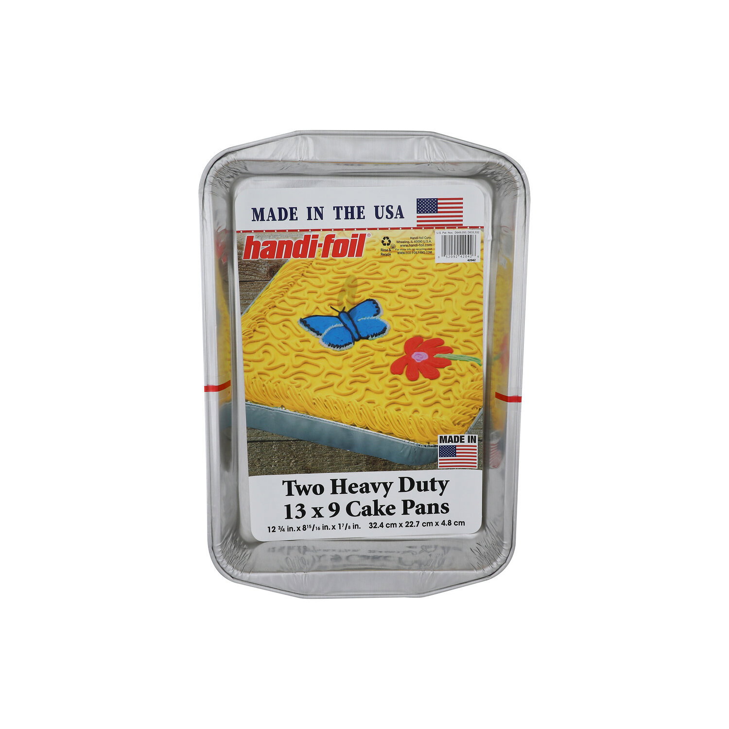 Handi-Foil Hf 13X9 Hvy Duty Cake Pan - 2 Count Image 1 of 2