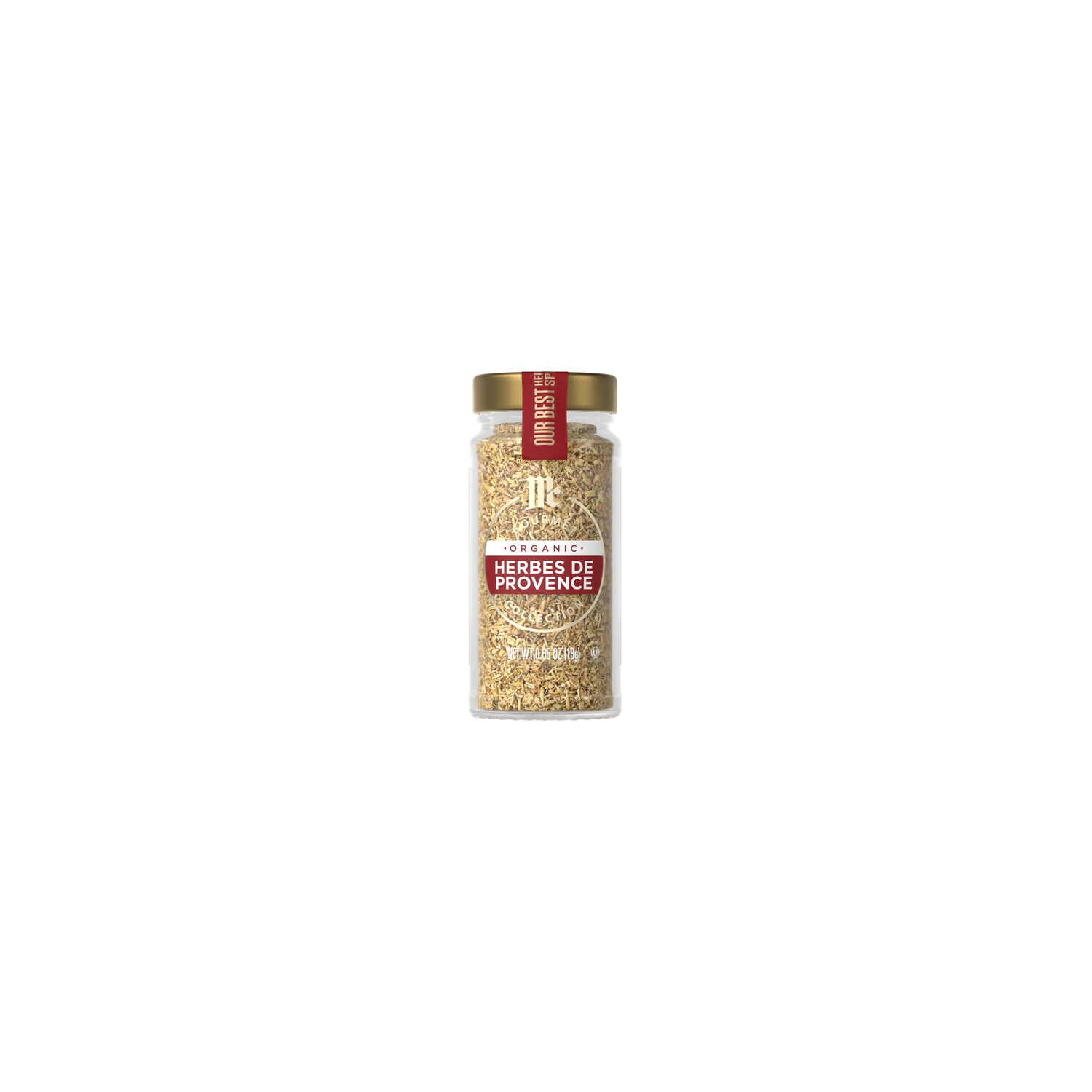 McCormick Gourmet Organic Herbes De Provence - 0.04 Pound Image 1 of 2
