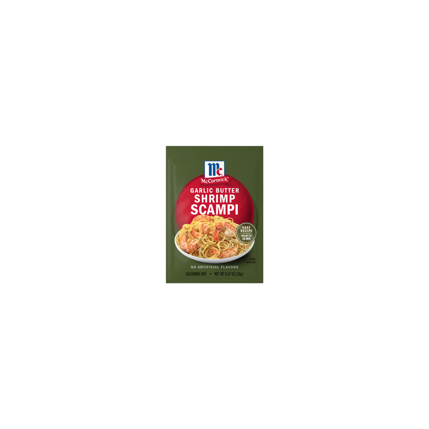 McCormick Garlic Butter Shrimp Scampi - 0.05 Pound Image 1 of 2