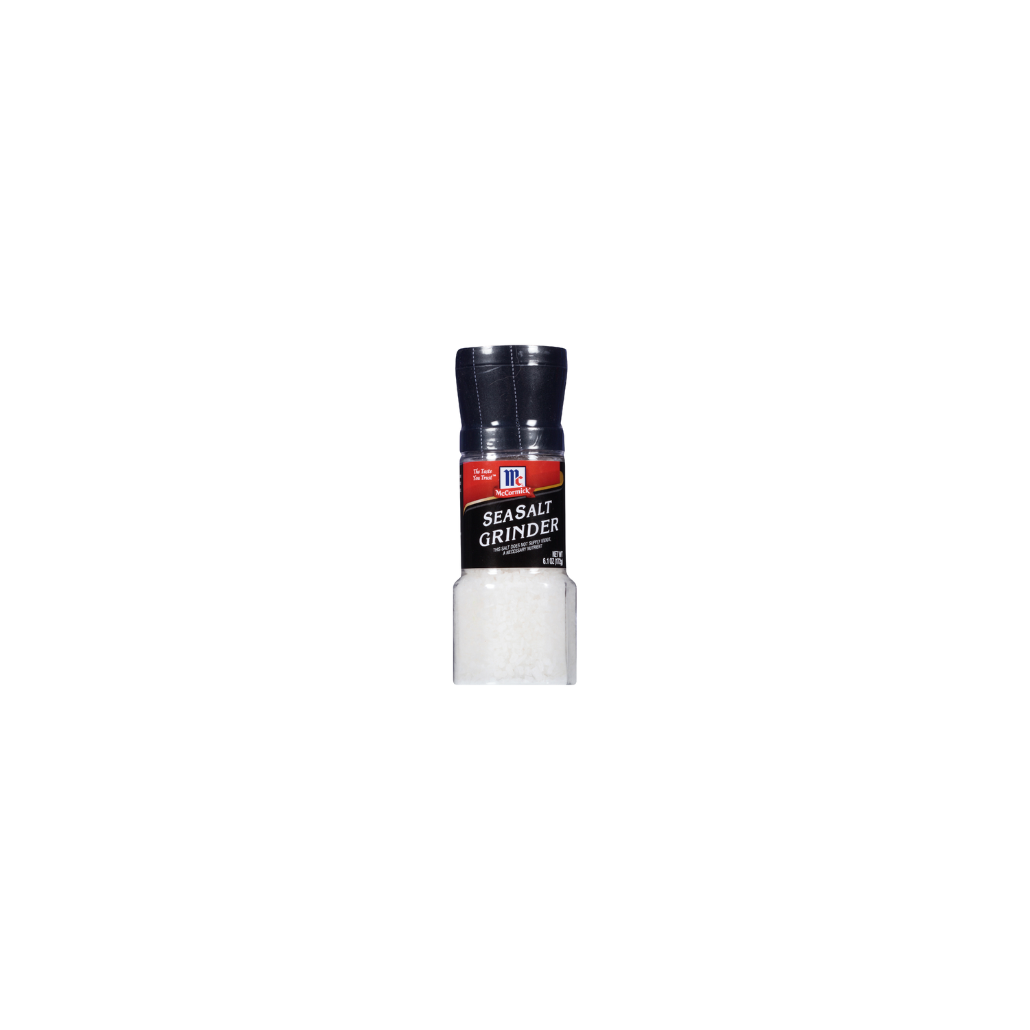 McCormick Sea Salt Grinder - 0.38 Pound Image 1 of 2