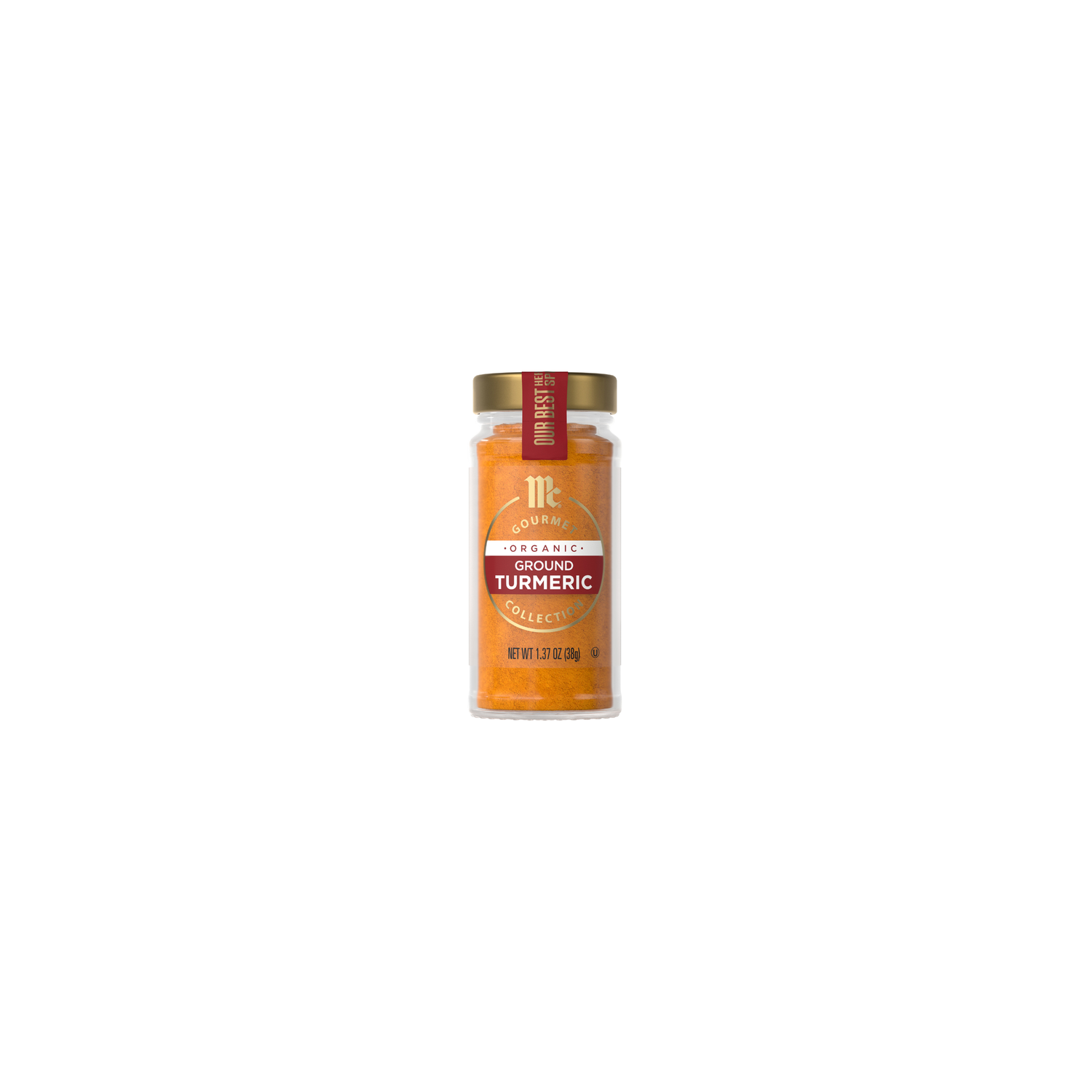 McCormick Gourmet Organic Ground Turmeric - 0.09 Pound Image 1 of 2